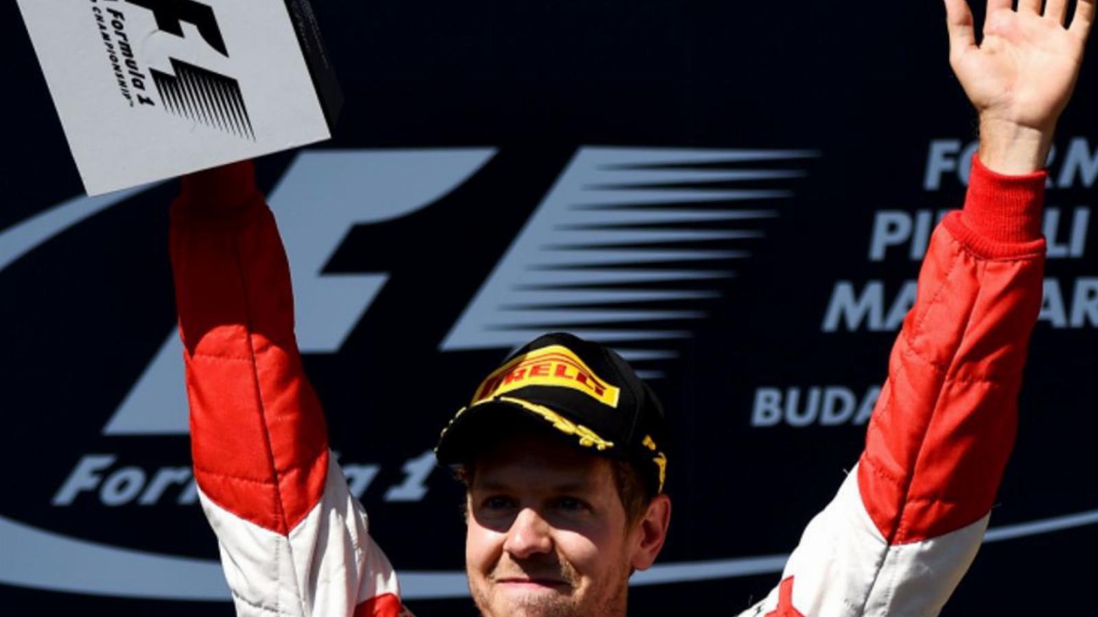 Sebastian Vettel FOTÓ: EUROPRESS/
GETTY IMAGES