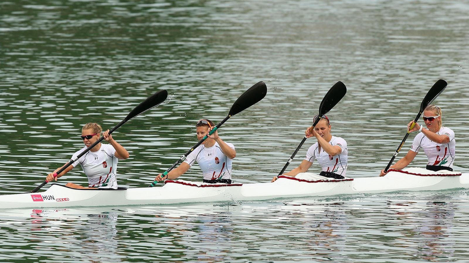 Szabó Gabriella, Kozák Danuta, Kárász Anna és Vad Ninetta. FOTÓ: Robert Prezioso/Getty Images for BEGOC