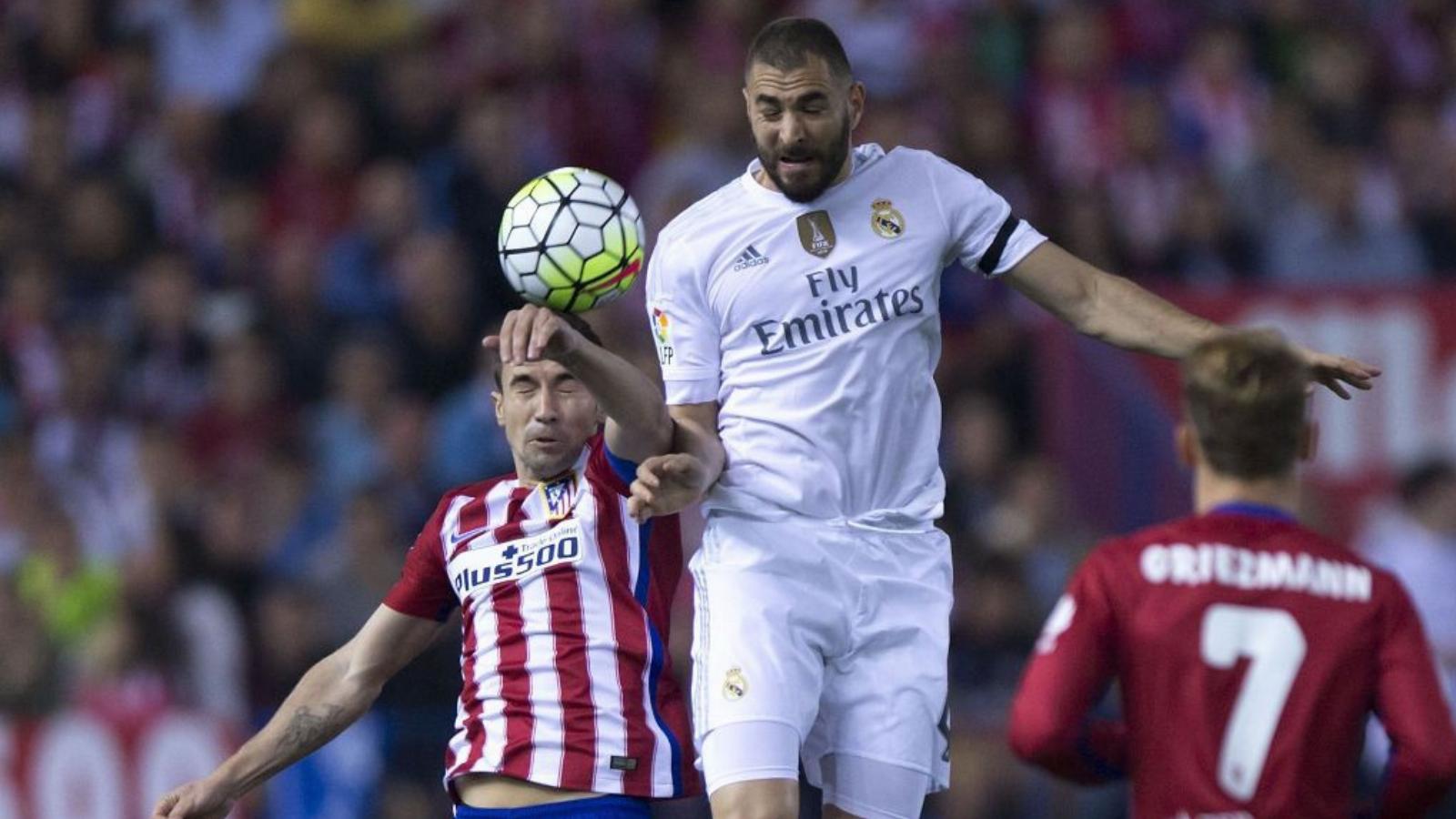 Karim Benzema (középen) szerzett vezetést a Real Madridnak
FOTÓ: EUROPRESS/GETTY IMAGES/GONZALO ARROYO MORENO