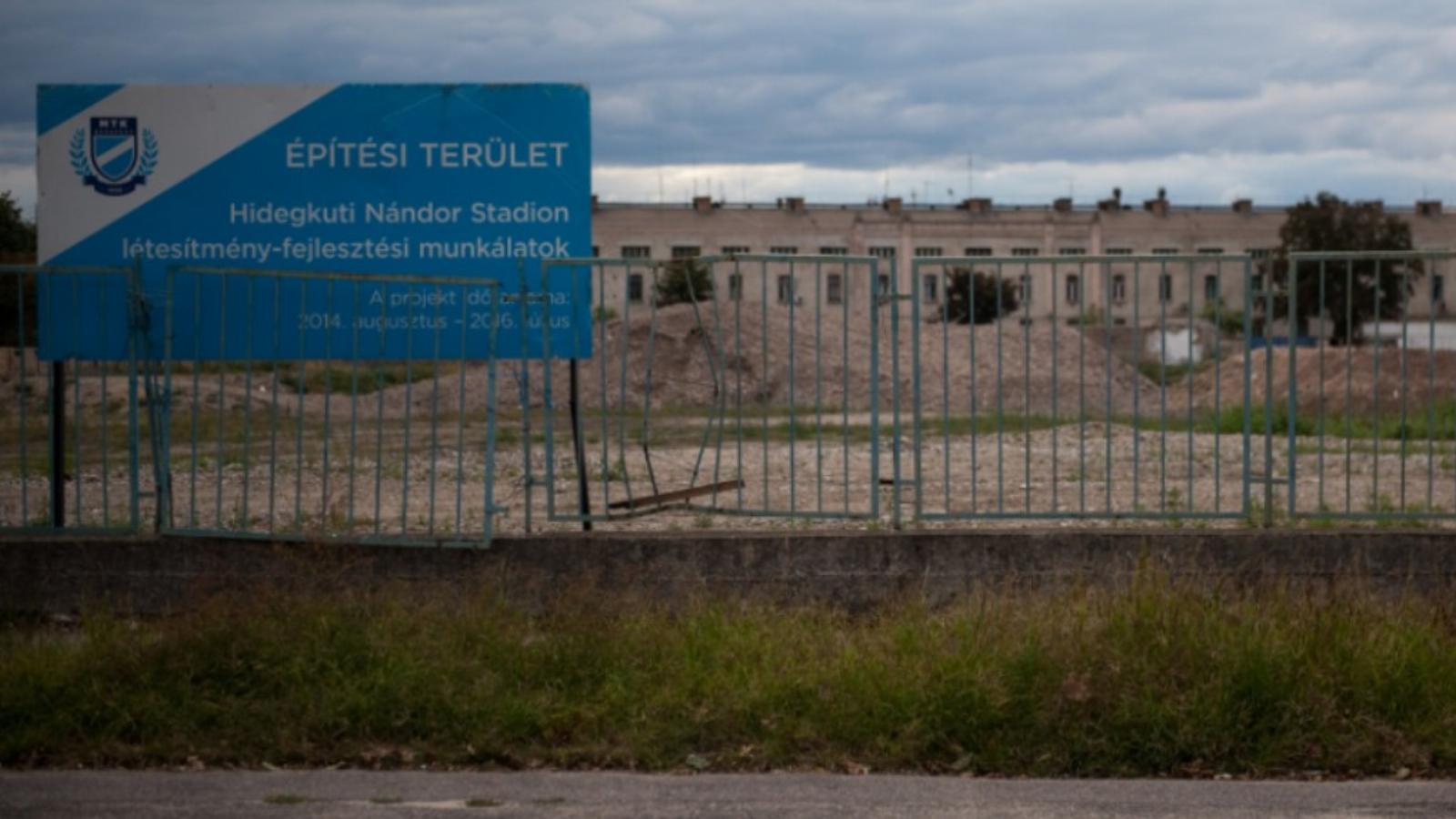 Négymilliárd forint állami támogatásból épül a stadion FOTÓ: TÓTH GERGŐ