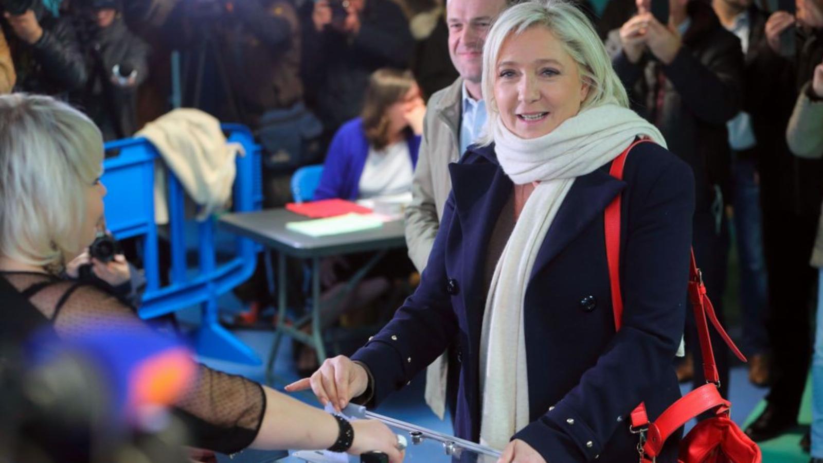 Történelmi sikert ért el Marine Le Pen és pártja FOTÓ: EUROPRESS/GETTY IMAGES/SYLVAIN LEFEVRE