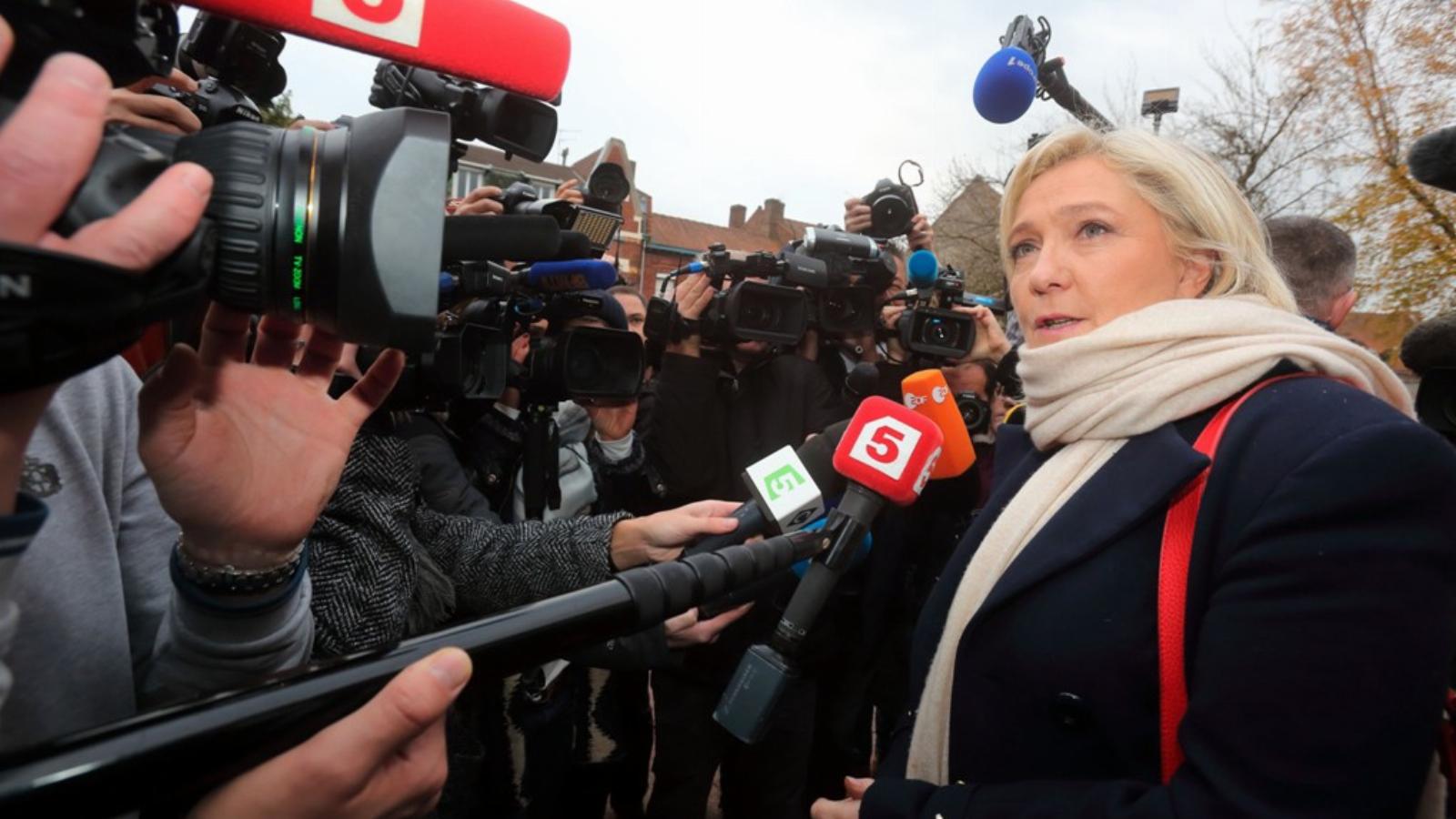 Marine Le Pen a francia belpolitika nehezen megkerülhető szereplőjévé vált FOTÓ: EUROPRESS/GETTY IMAGES/SYLVAIN LEFEVRE