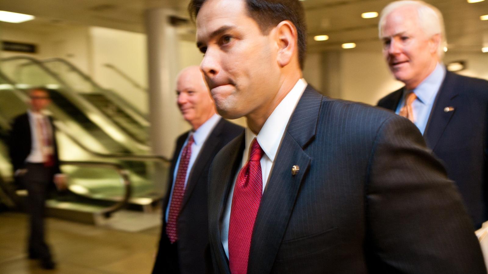 Marco Rubio legyőzhetné Clintont. FOTÓ: Brendan Hoffman/Getty Images