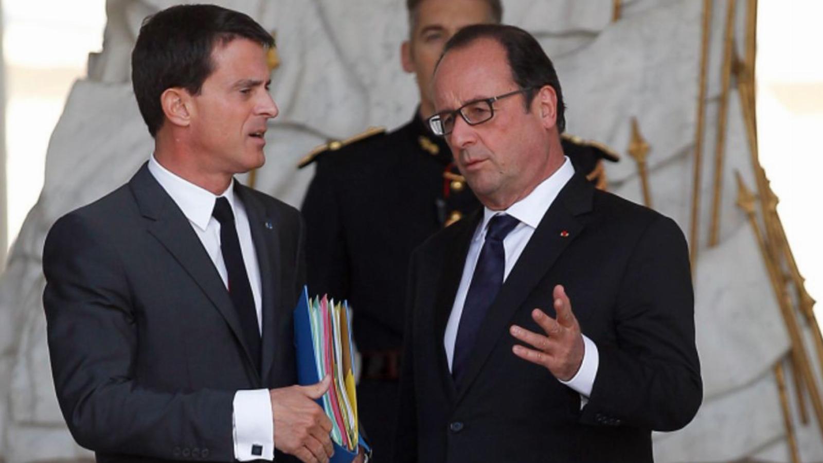 Manuel Valls kormányfő a jobbra nyitásban is Hollande legfőbb szövetségese FOTÓ: EUROPRESS/GETTY IMAGES