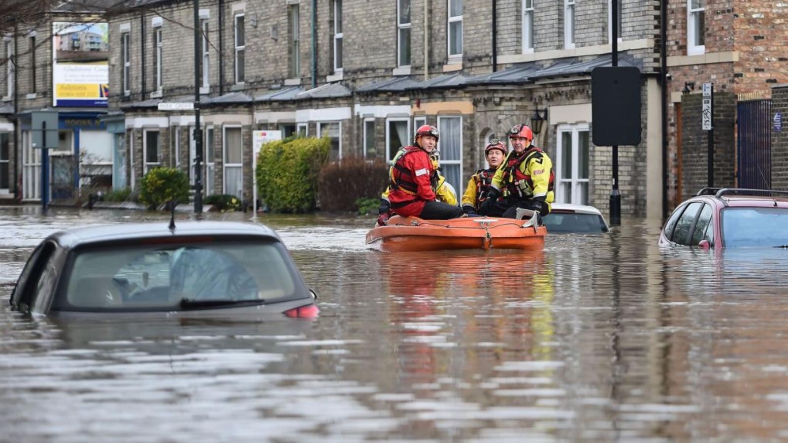 Nagy-Britanniában a hét közepéig az időjárásban nem várható számottevő
javulás FOTÓ: EUROPRESS/GETTYIMAGES/JEFF J. MITCHELL.