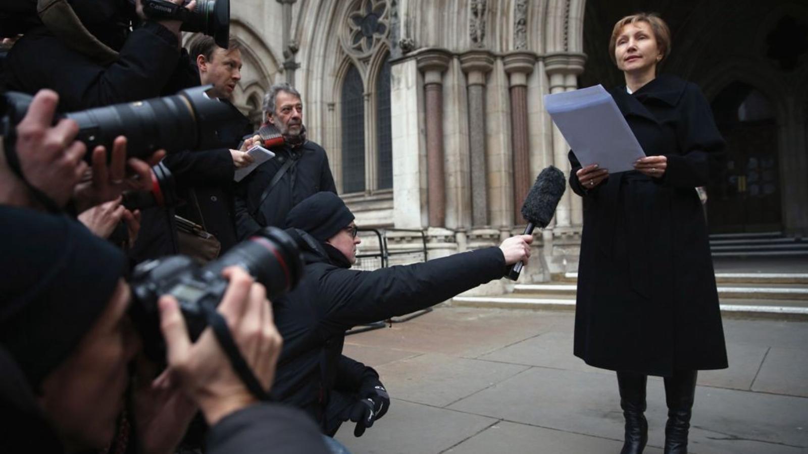 Litvinyenko özvegye üdvözölte a jelentést FOTÓ: EUROPRESS/GETTY IMAGES/DAN KITWOOD