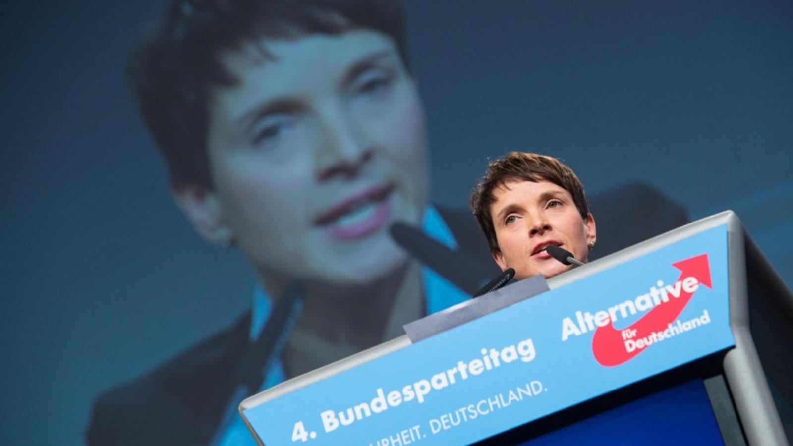 Frauke Petry kijelentésétől még az Alternatíva egyik vezetője is elhatárolódott FOTÓ: EUROPRESS/GETTY IMAGES/NIGEL TREBLIN