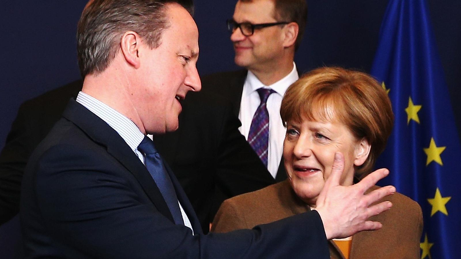 Cameron és Merkel Brüsszelben FOTÓ: EUROPRESS/GETTY IMAGES/DAN KITWOOD