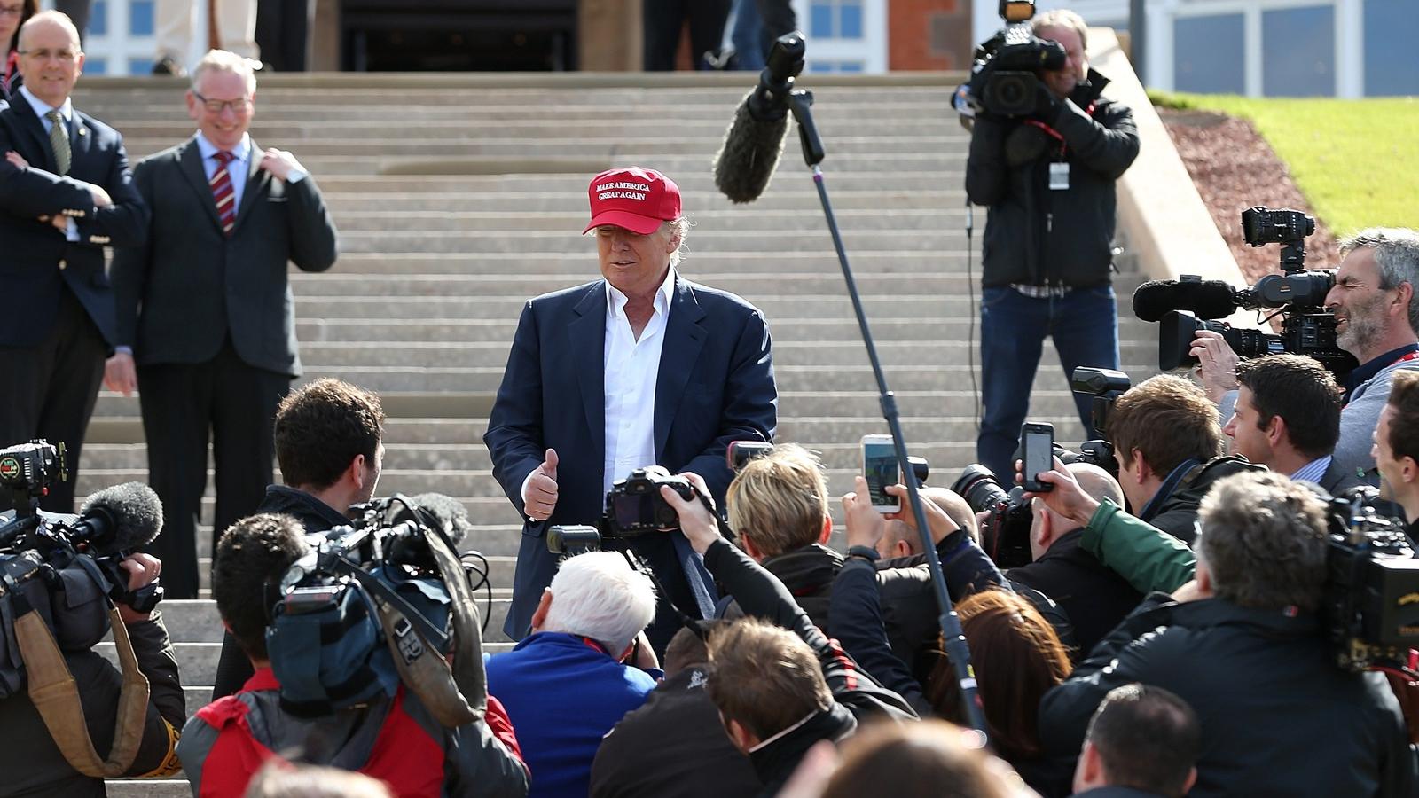 Trump egy korábbi felvételen. FOTÓ: Jan Kruger/Getty Images