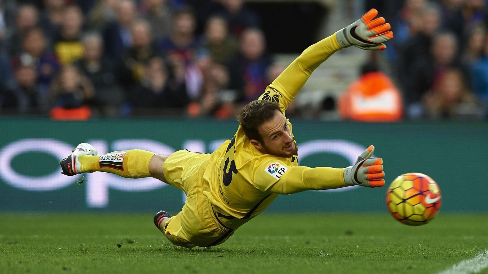 Jan Oblak kapuját a legutóbbi 14 BL-találkozóból 12-szer nem tudták bevenni FOTÓ: EUROPRESS/GETTY IMAGES/MANUEL QUEIMADELOS ALON