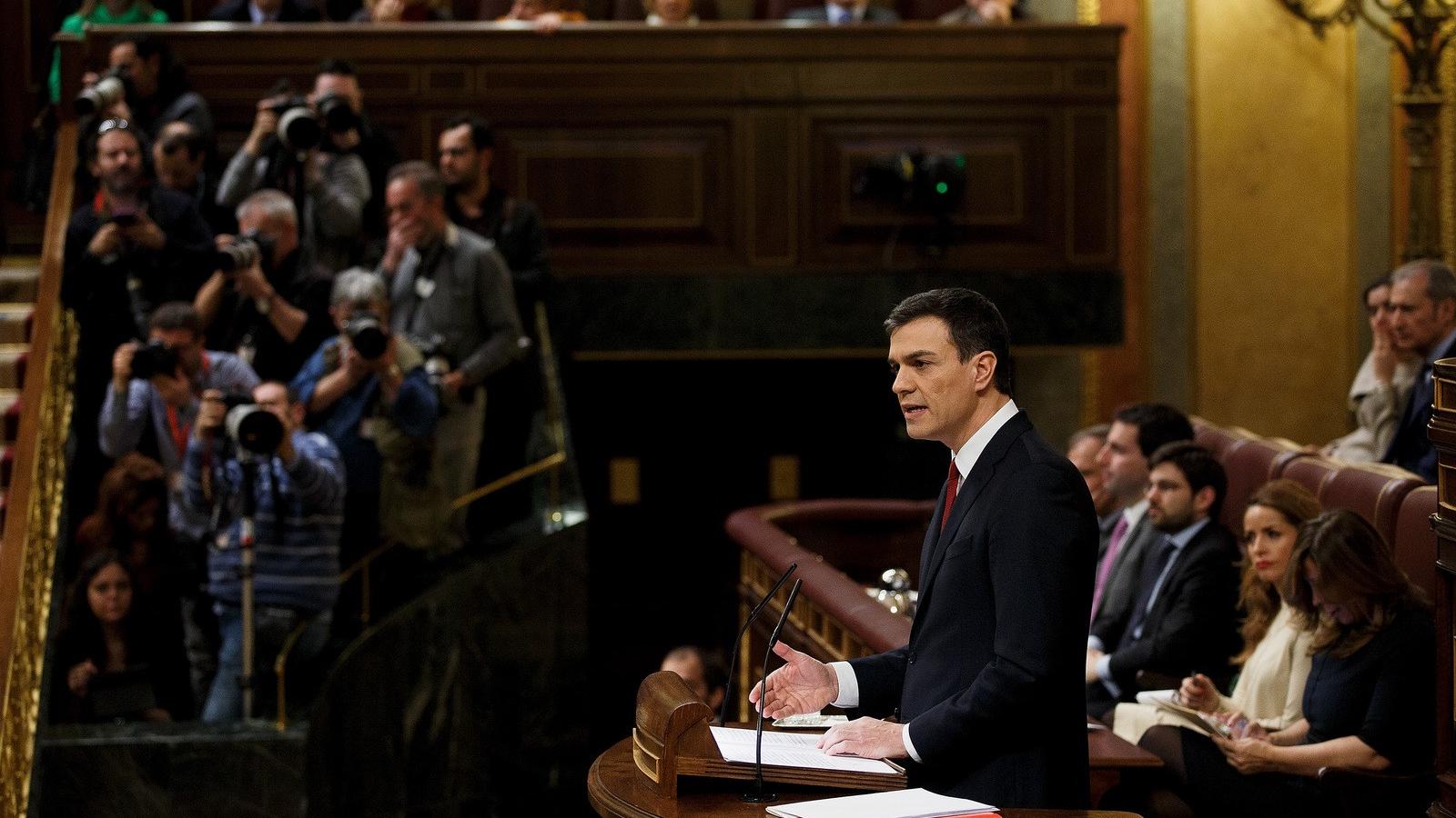 Pedro Sánchez. FOTÓ: Pablo Blazquez Dominguez/Getty Images