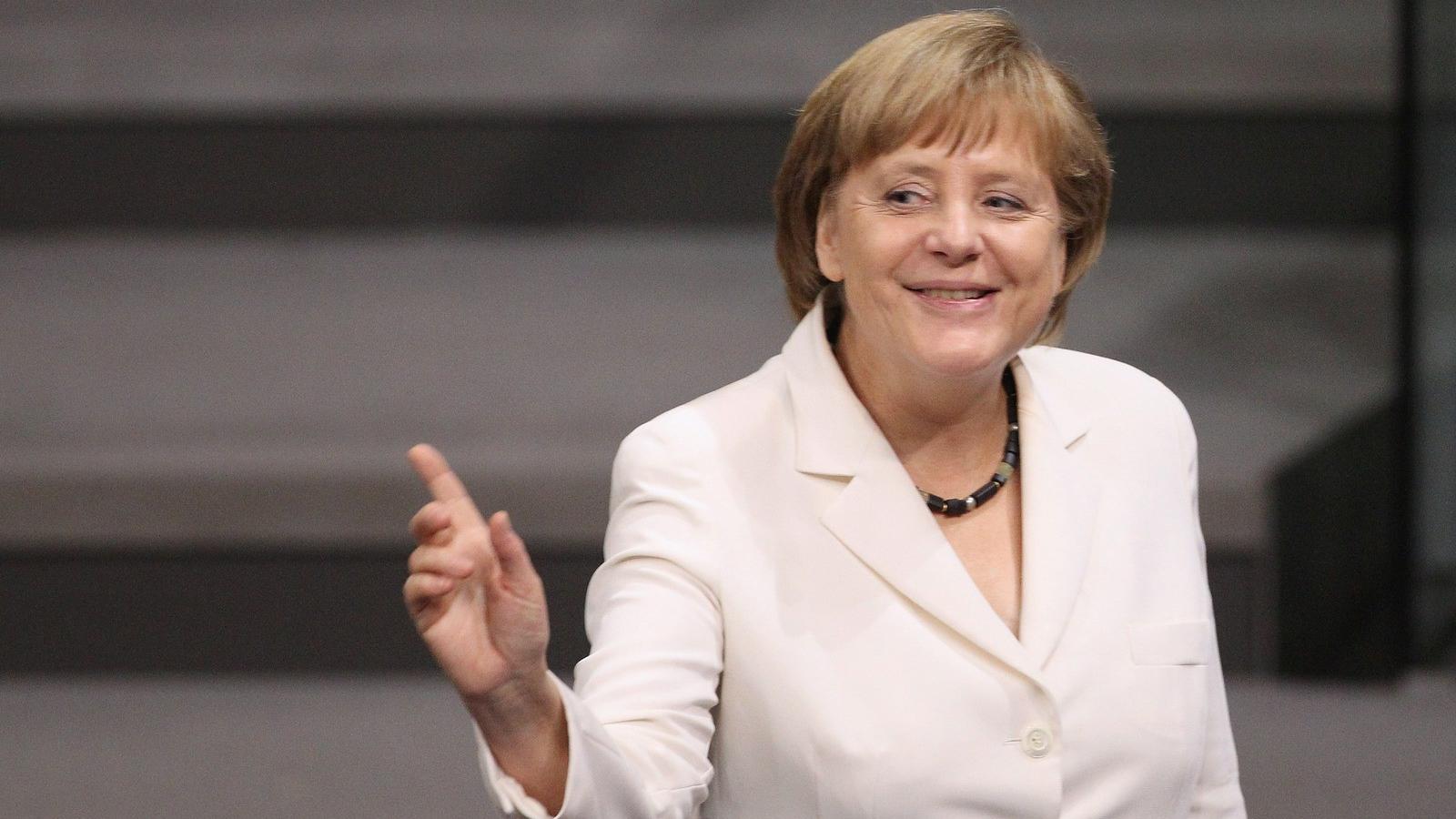  Angela Merkel - Fotó: Sean Gallup
