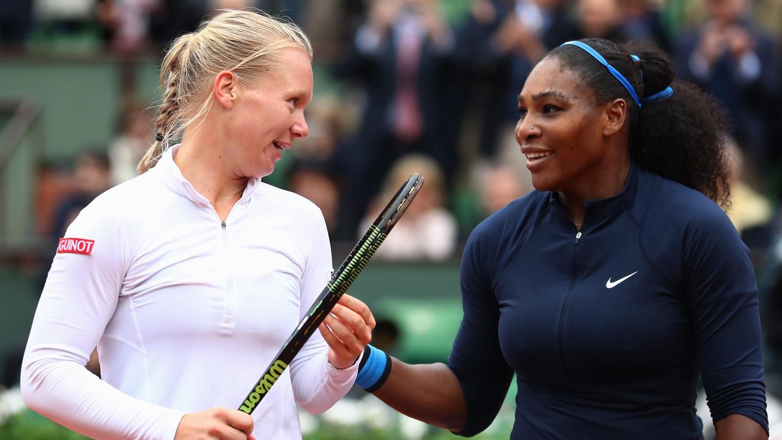 Kiki Bertens, Serena Williams - Fotó: Julian Finney/Getty Images
