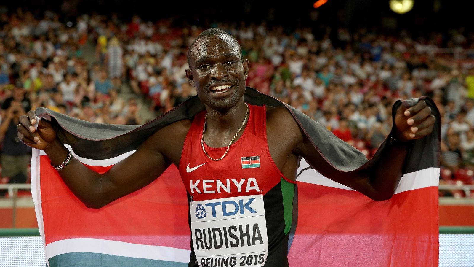 A kenyai David Rudisha először vesz részt magyarországi versenyen FOTÓ: EUROPRESS/GETTY IMAGES/ANDY LYONS