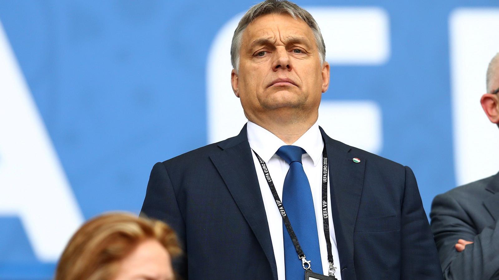 Orbán tegnap inkább a focival foglalkozott a Brexit helyett. FOTÓ: Dean Mouhtaropoulos/Getty Images