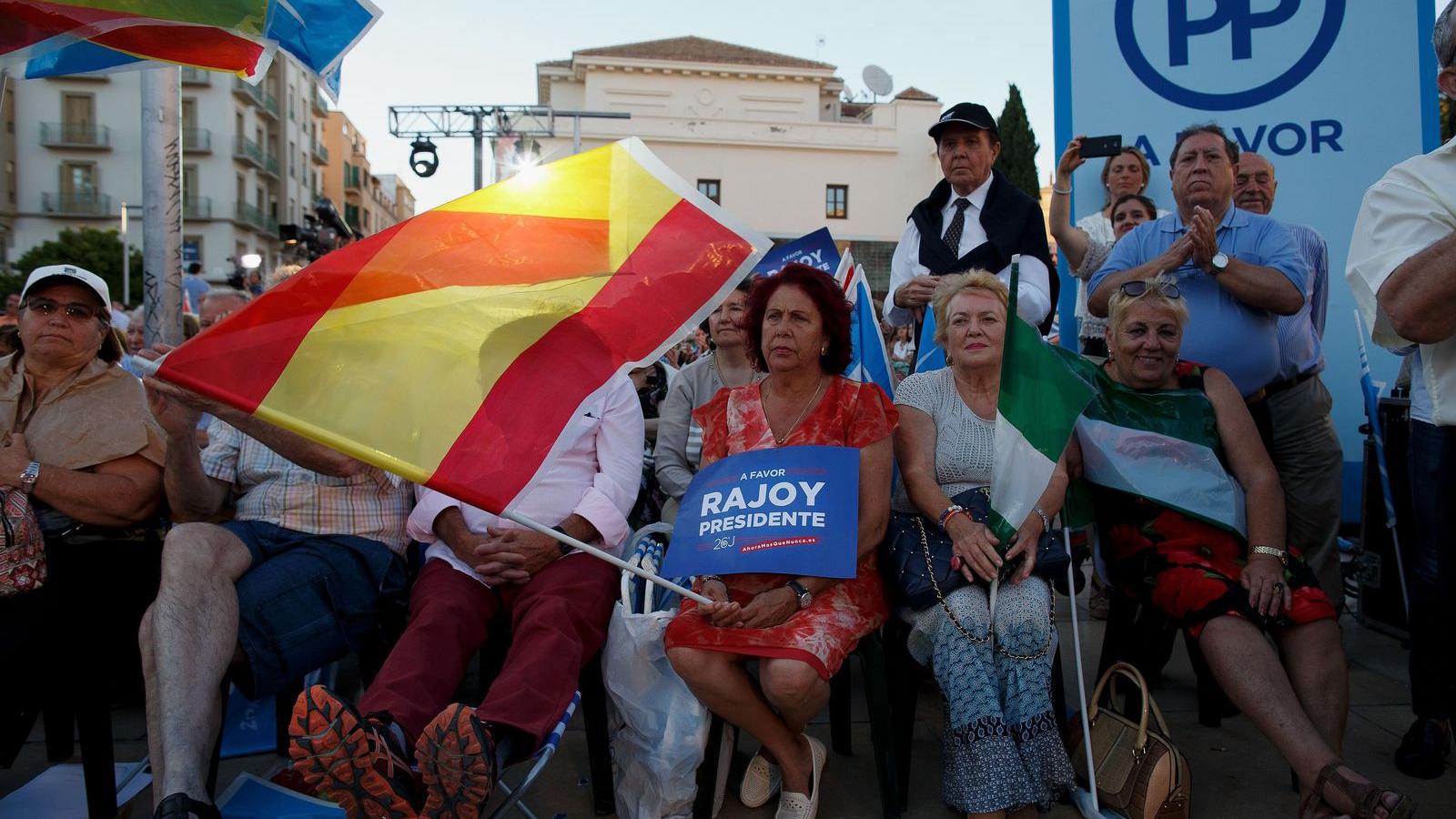 A konzervatív Néppárt hívei a legfegyelmezettebbek FOTÓ: EUROPRESS/GETTY IMAGES/PABLO BLAZQUEZ DOMINGUEZ