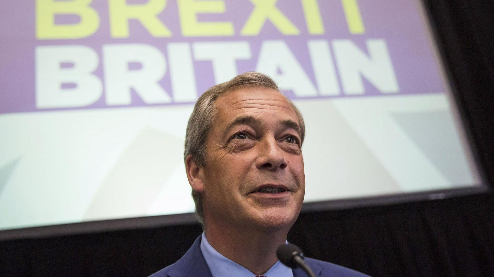 Farage élete feladatának tekintette országa kiléptetését az Európai Unióból FOTÓ: EUROPRESS/GETTY IMAGES/JACK TAYLOR