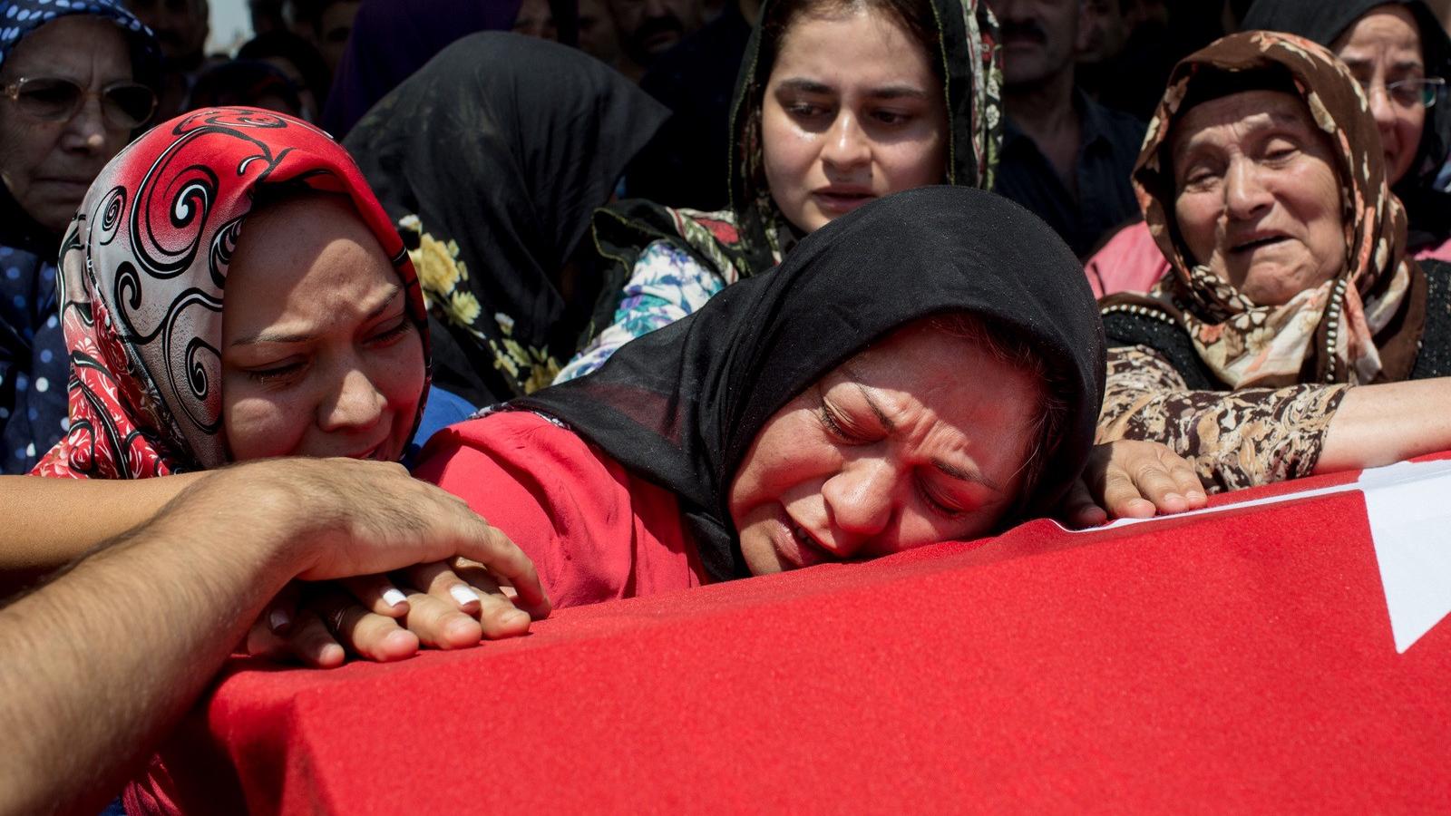 Tegnap eltemették a puccskísérlet több áldozatát FOTÓ: EUROPRESS/GETTY IMAGES/CHRIS MCGRATH