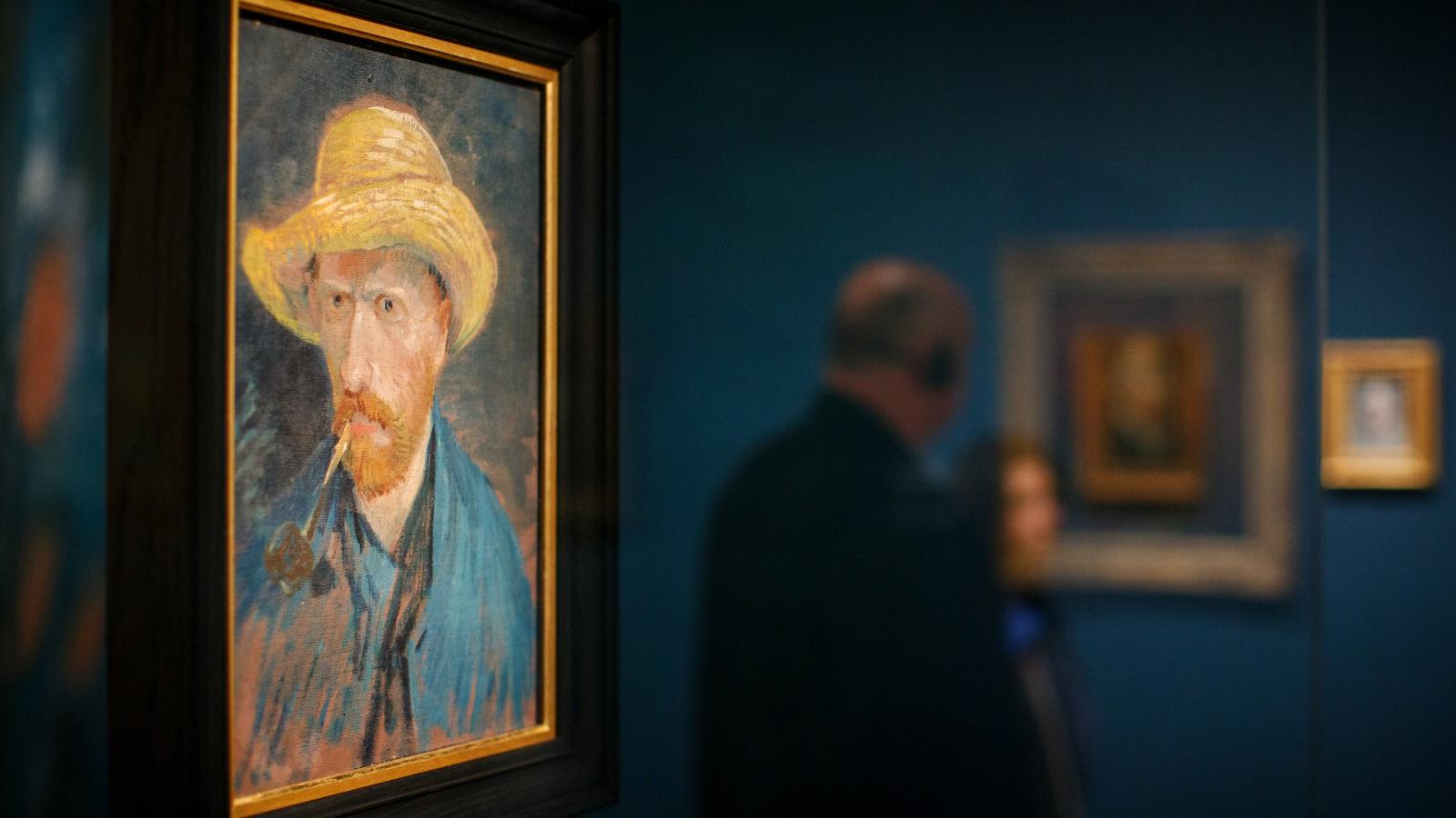 Portré Van Gogh-ról. FOTÓ: Jasper Juinen/Getty Images