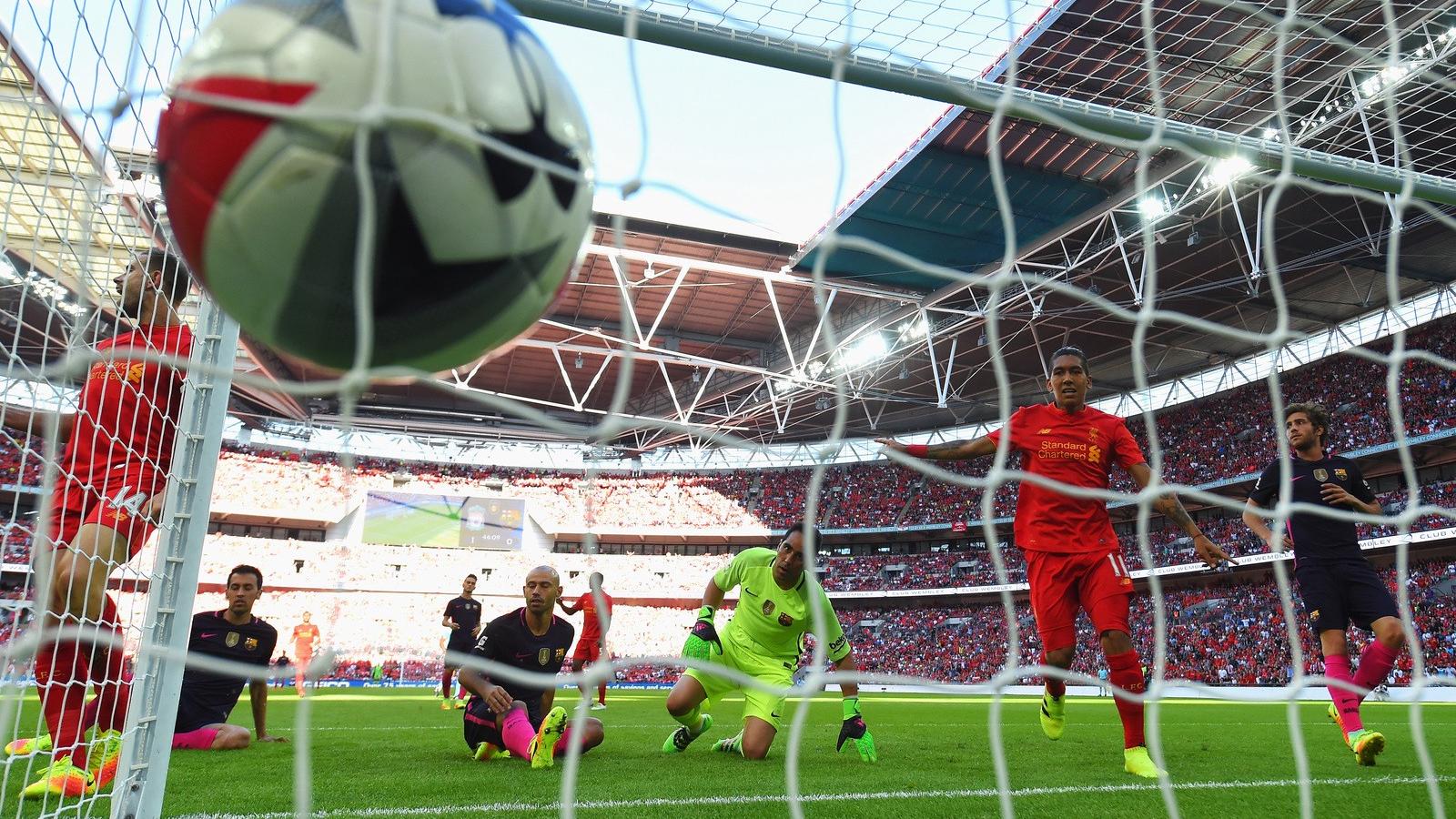 A Liverpool átgázolt a Barcán FOTÓ: EUROPRESS/GETTY IMAGES/ MIKE HEWIT