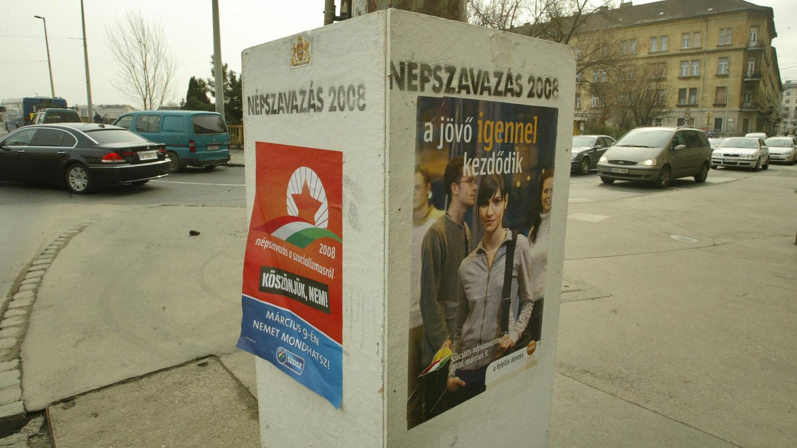 A Fidesz és Orbán Viktor 2008-ban még úgy vélte, a népszavazás intézményére szükség van. Fotó: Szalmás Péter/Népszava