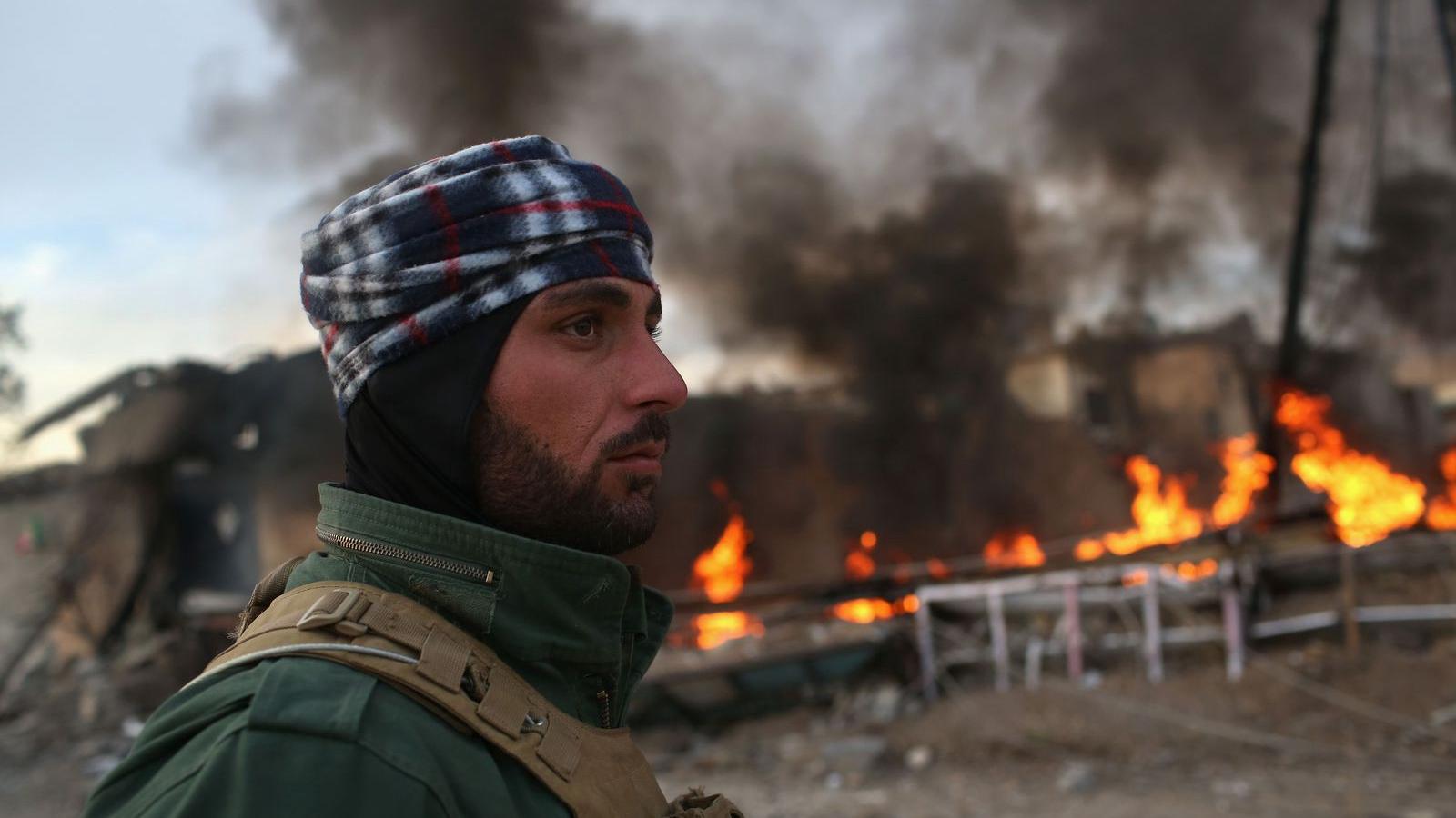 A kurd Pesmerga egységei is részt vesznek az ostromban FOTÓ: EUROPRESS/GETTY IMAGES/JOHN MOORE