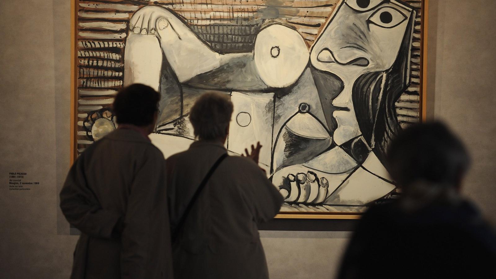 Picasso legtöbb képe szerencsére kiállításon látható FOTÓ: Getty Images, Pascal Le Segretain