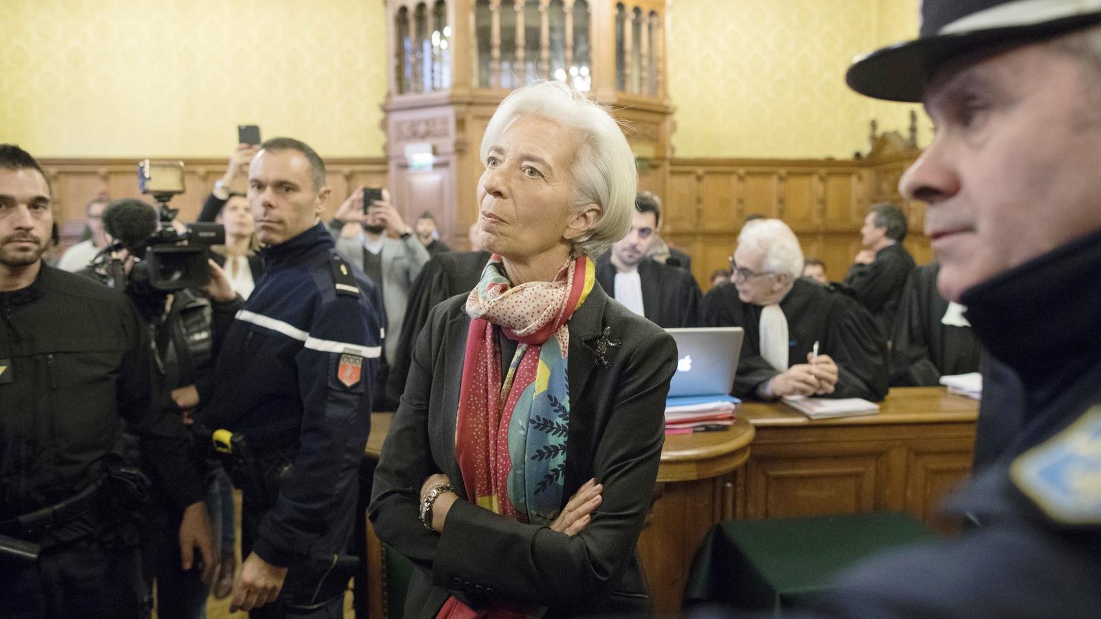 Egyelőre kérdéses, lemondatják-e Lagarde asszonyt, ha bűnösnek nyilvánítják FOTÓ: EUROPRESS/GETTY IMAGES/JASPER JUINEN