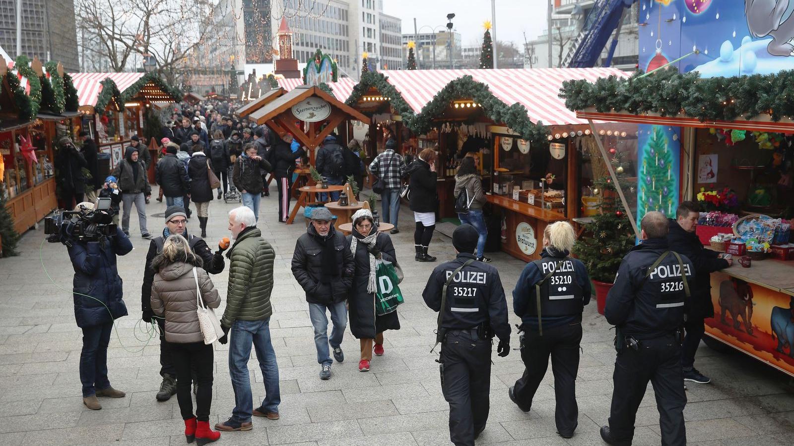 Tegnap Berlinben újra megnyitották a karácsonyi vásárt FOTÓ: EUROPRESS/GETTY IMAGES/SEAN GALLUP