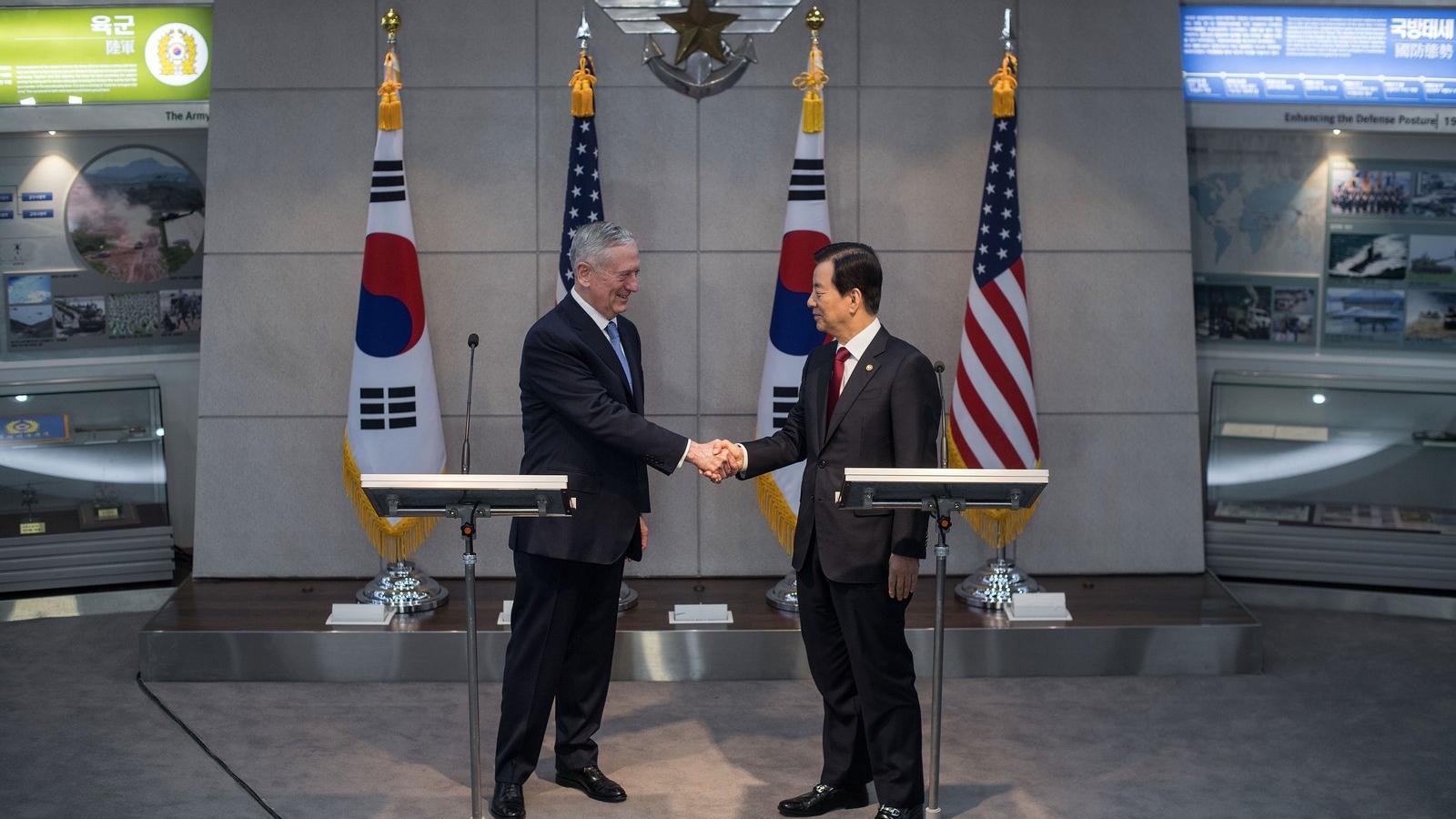 James Mattis, Han Min-Koo FOTÓ:Pool/Getty Images