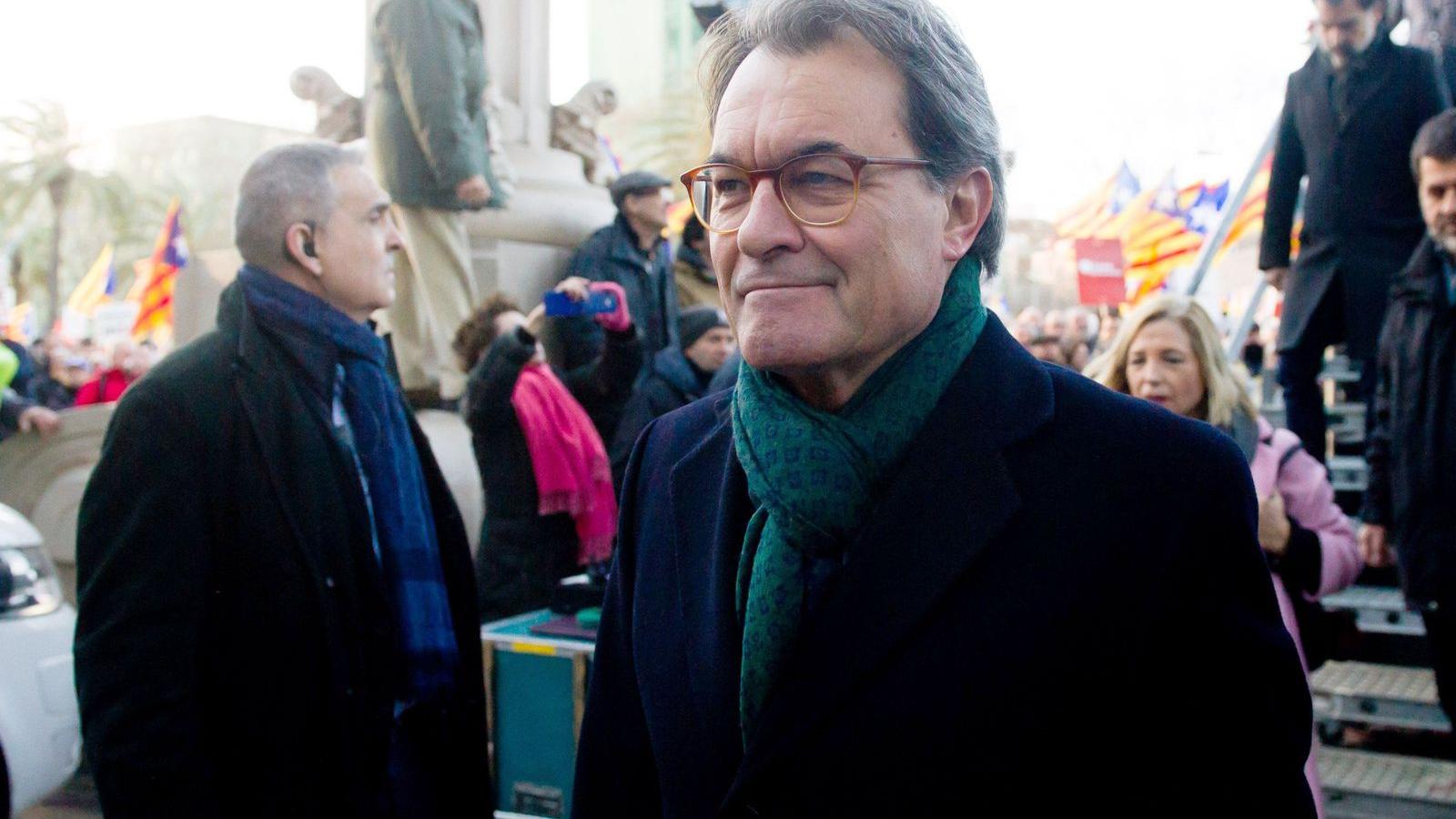 Artur Mas a bíróságra érkezik
FOTÓ: EP/GETTY IMAGES/ALEX CAPARROS