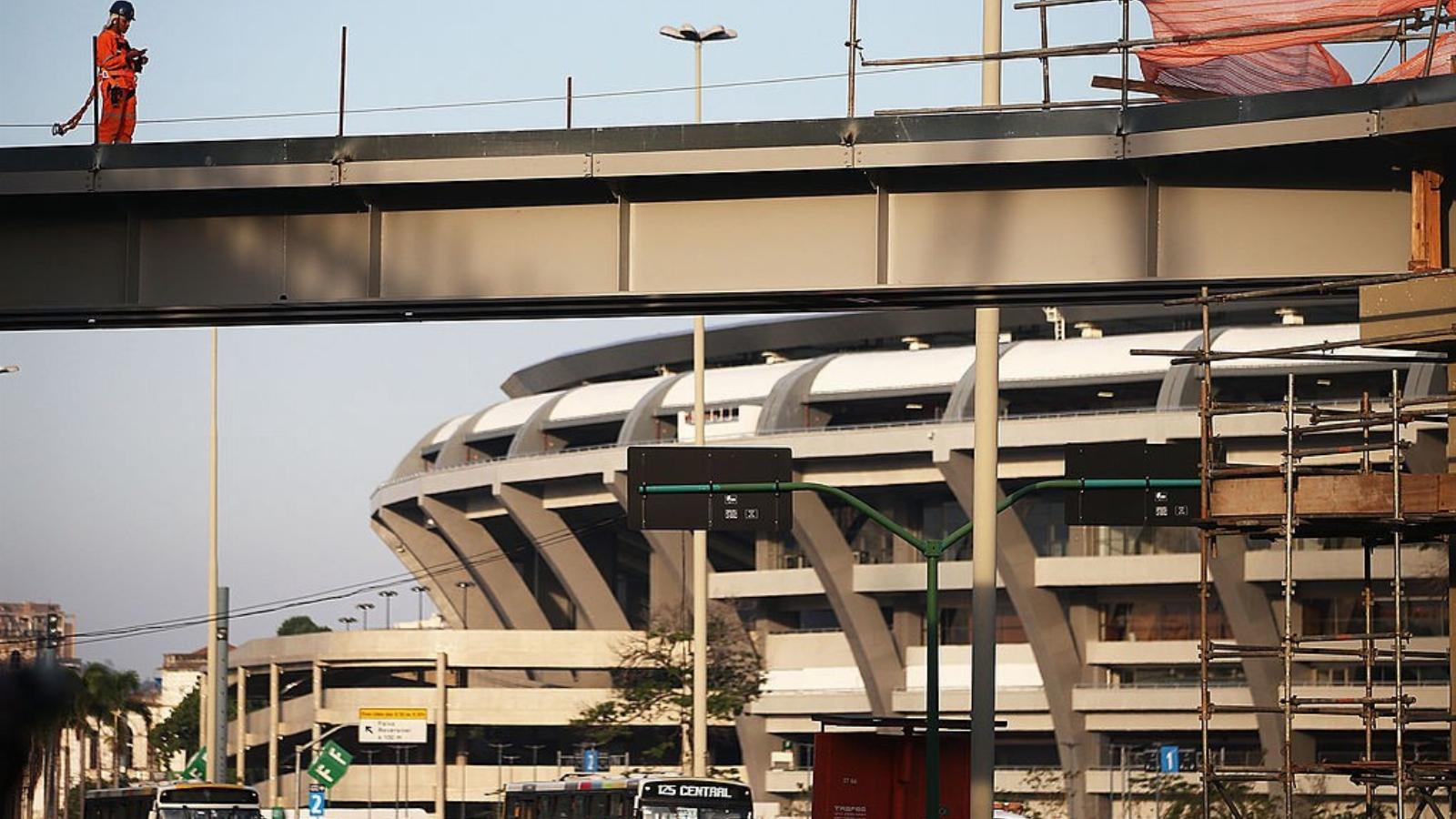 Brazília, épül a Maracana stadion - Getty Images