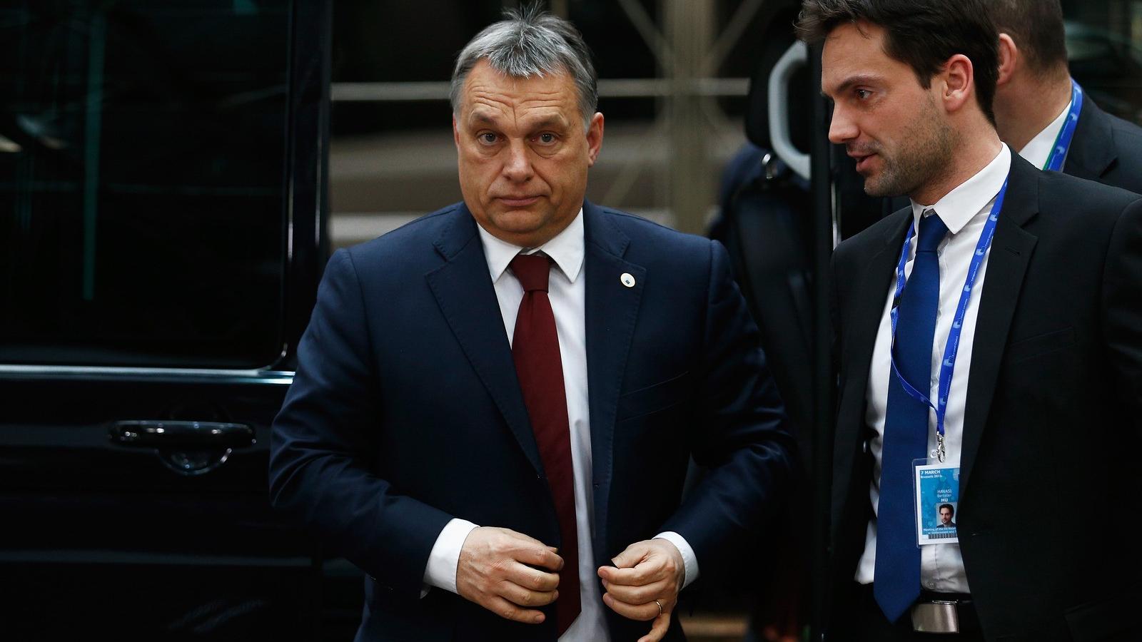 Orbán és Havas Bertalan 2016-ban Brüsszelben - Fotó: Dean Mouhtaropoulos / Getty Images