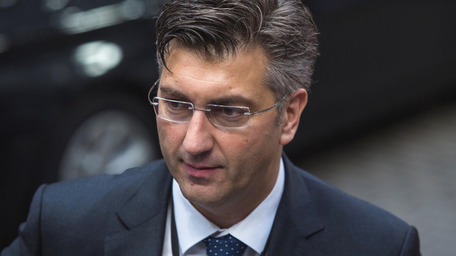 Szakértők úgy vélik, Andrej Plenkovic horvát miniszterelnök az előrehozott választást választja FOTÓ: EP/GETTY IMAGES/JACK TAYLO