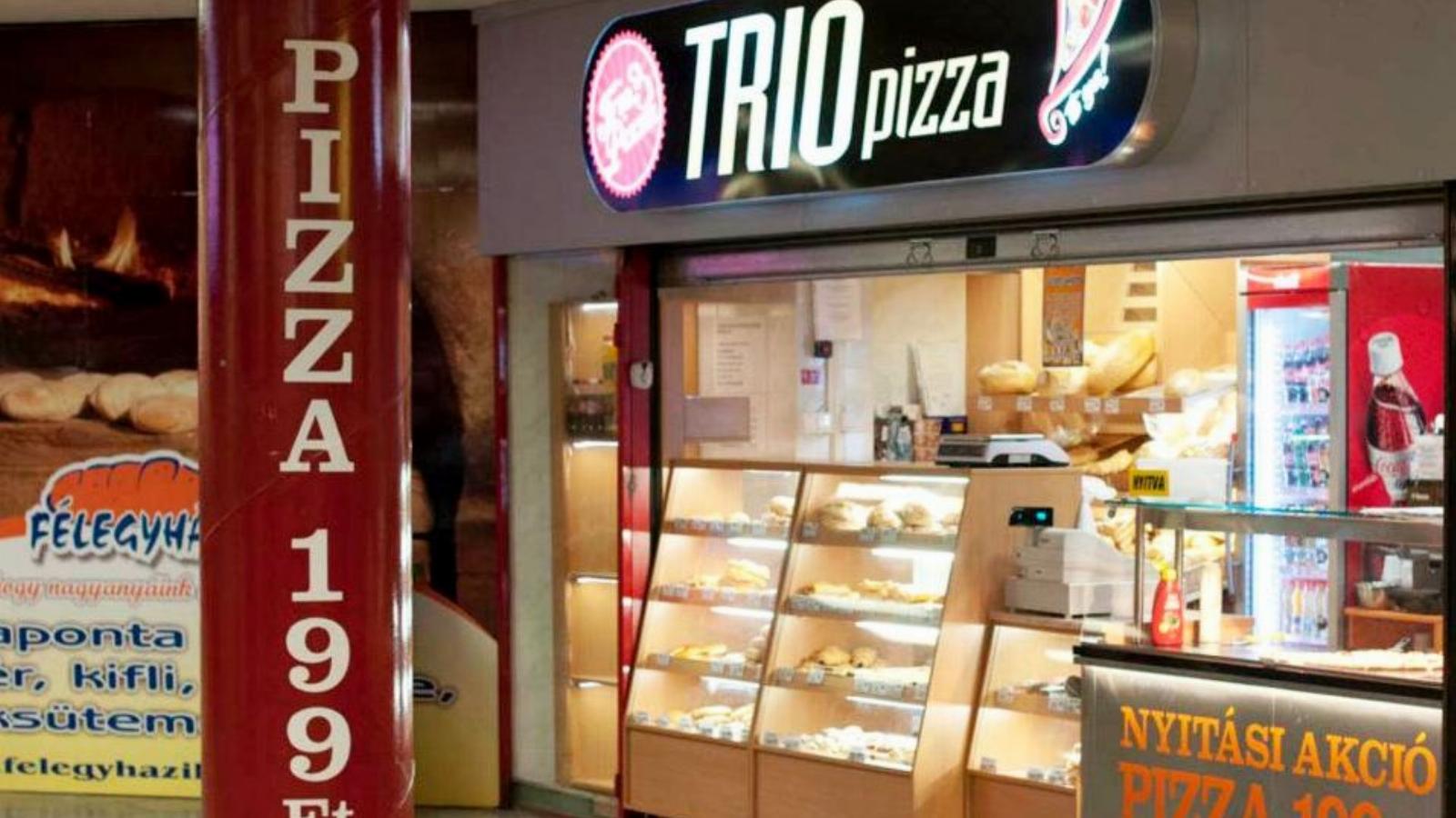 A Trio pizza standjánál történt az erőszak a Kálvin téren Forrás: Facebook/Trio Pizza