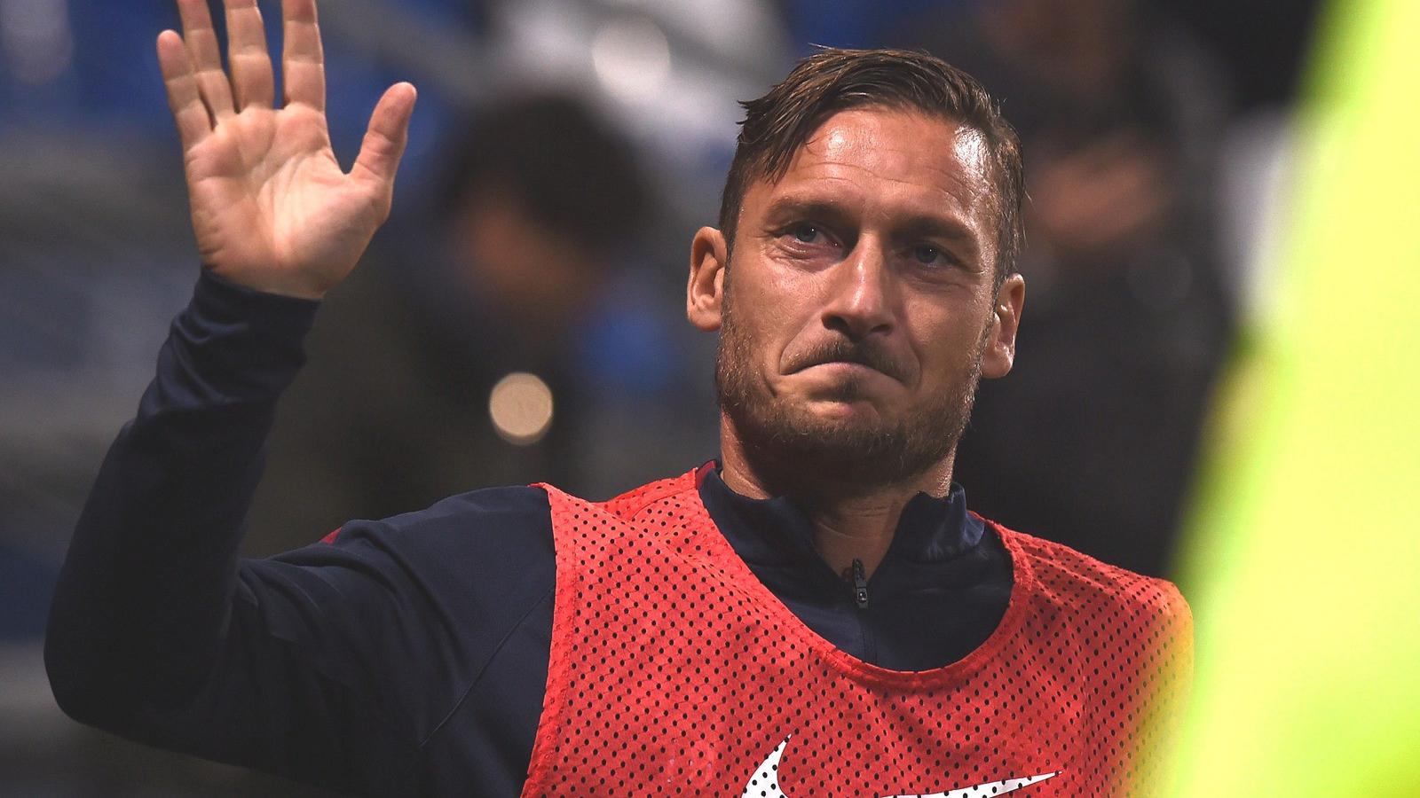 Klubjától nem szakad el Totti. FOTÓ: GETTY IMAGES/ TULLIO M. PUGLIA