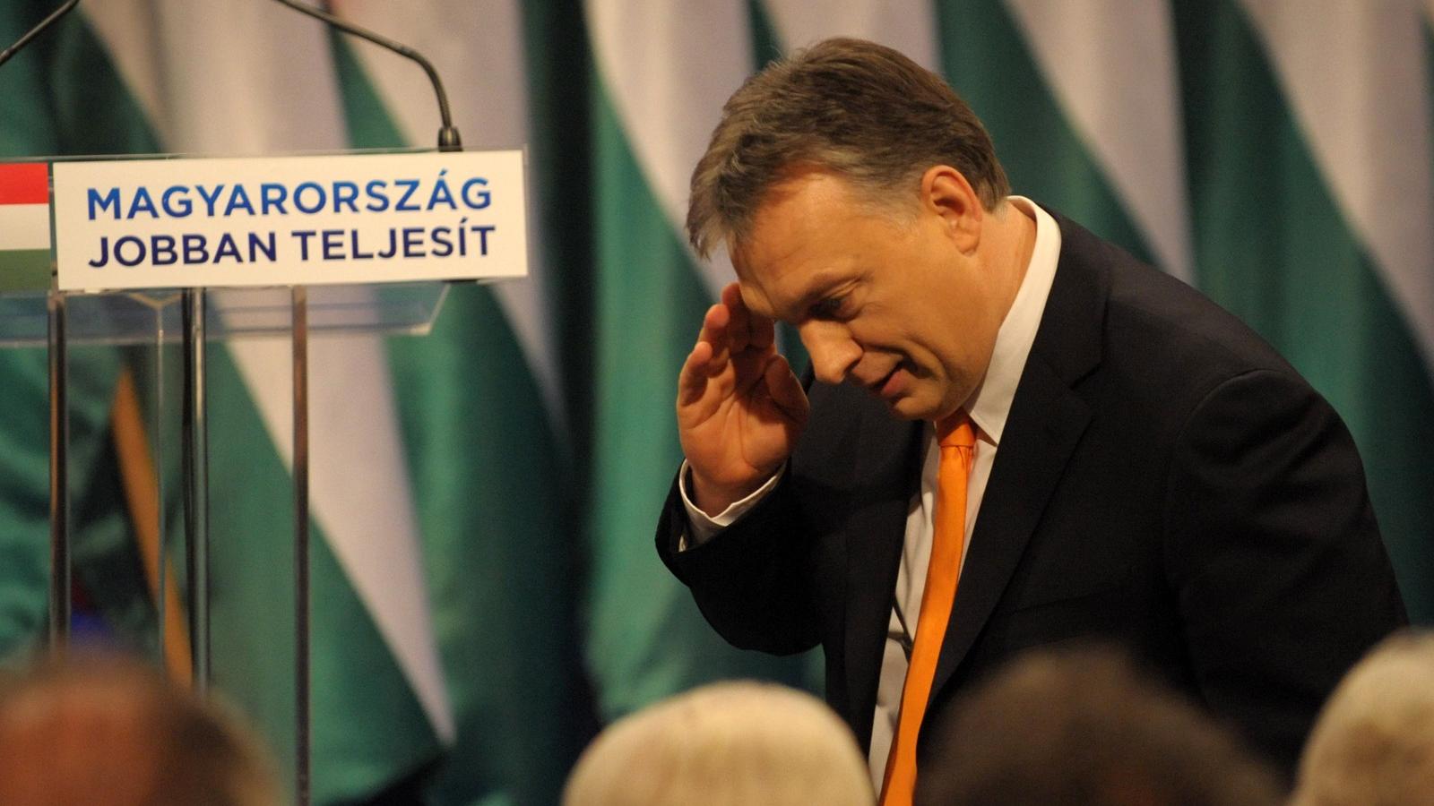 A döntéshozatalt teljes mértékben Orbán Viktor kezébe összpontosítják – írja a Bertelsmann Alapítvány jelentése FOTÓ: K 2 PRESS