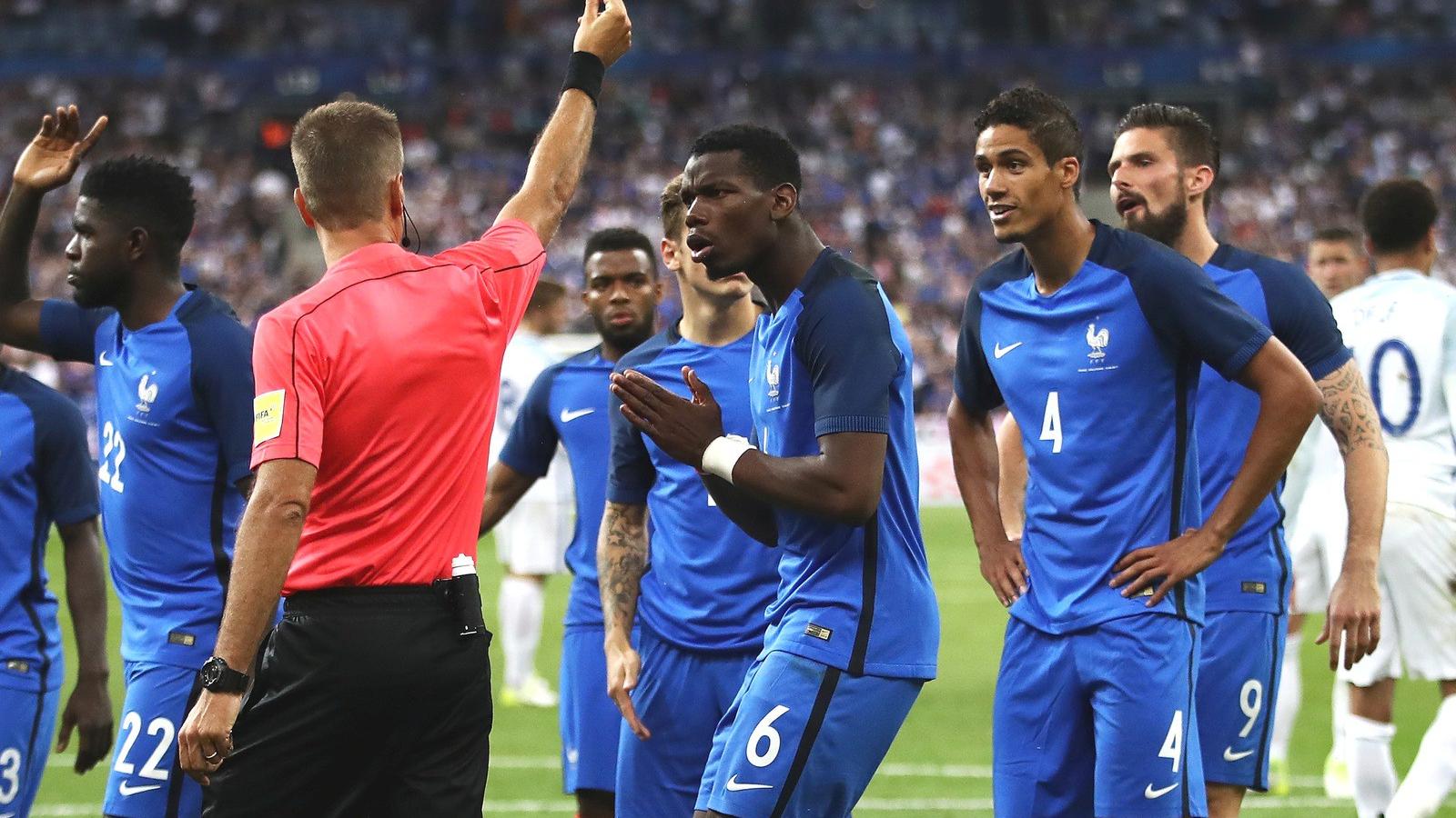 Varane kiállítása ellenére nyertek a franciák FOTÓ: GETTY IMAGES/JULIAN FINNEY