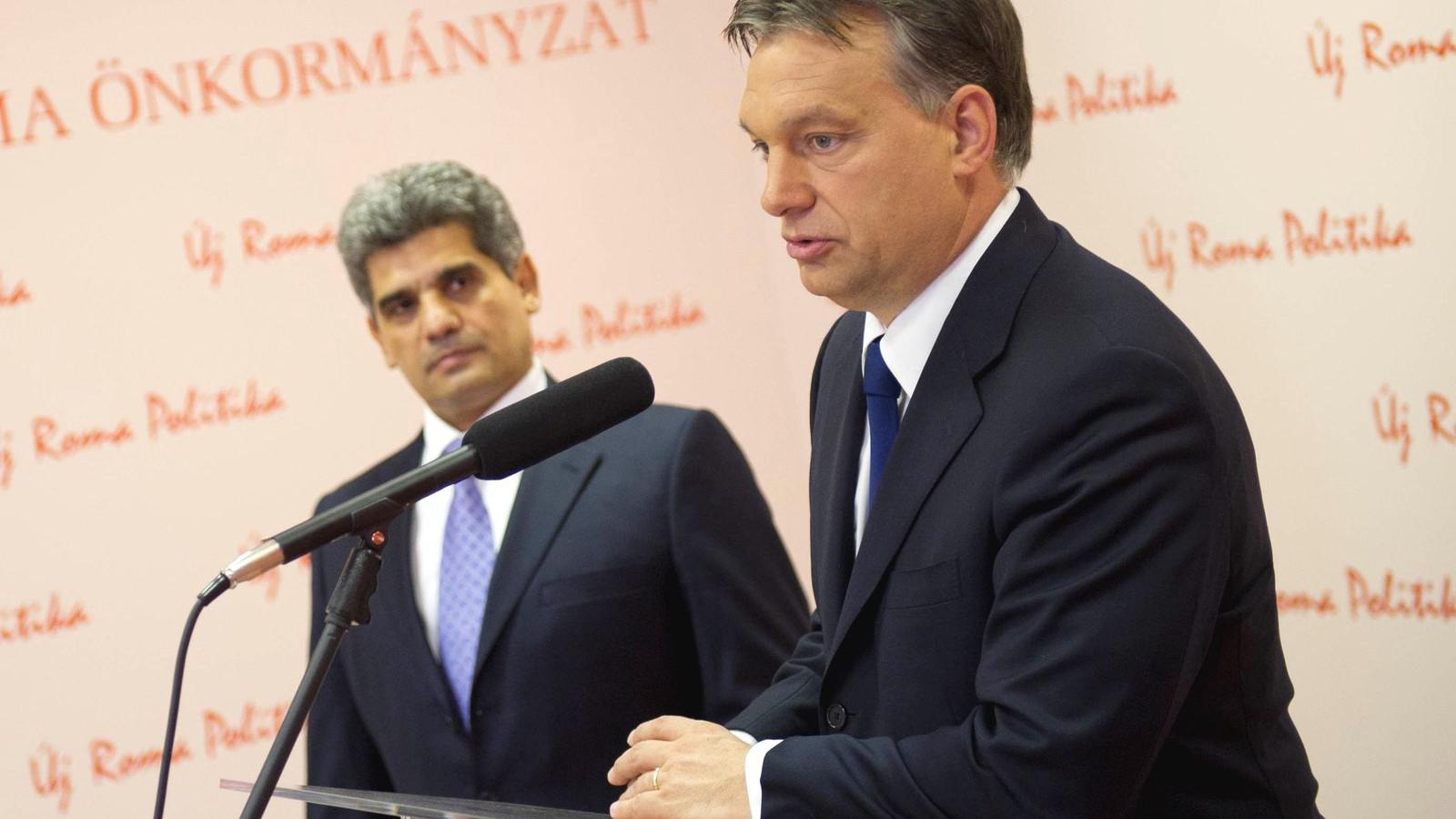 Orbán Viktor és Farkas Flórián szövetsége nem most kezdődött (2012-es felvétel) FOTÓ: Népszava