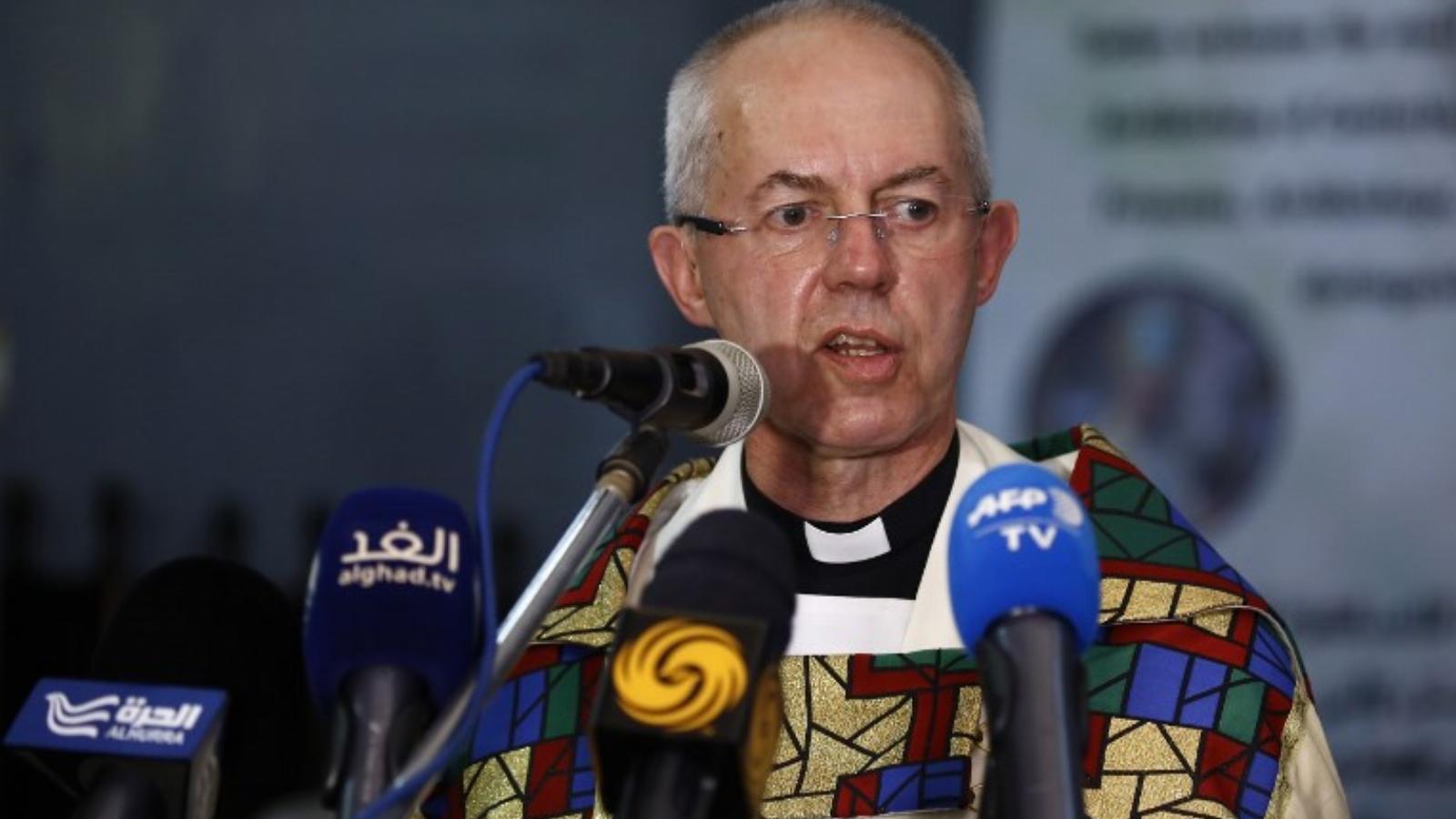 Justin Welby FOTÓ: ASHRAF SHAZLY / AFP