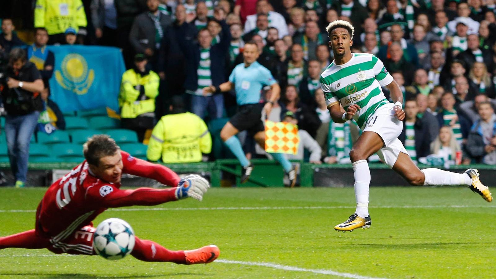 A Celtic 5-0-ra nyerte a BL playoff első párharcát a Kleinheisler Lászlót végig
szerepeltető Asztana ellen. FOTÓ: PROFIMEDIA/ A