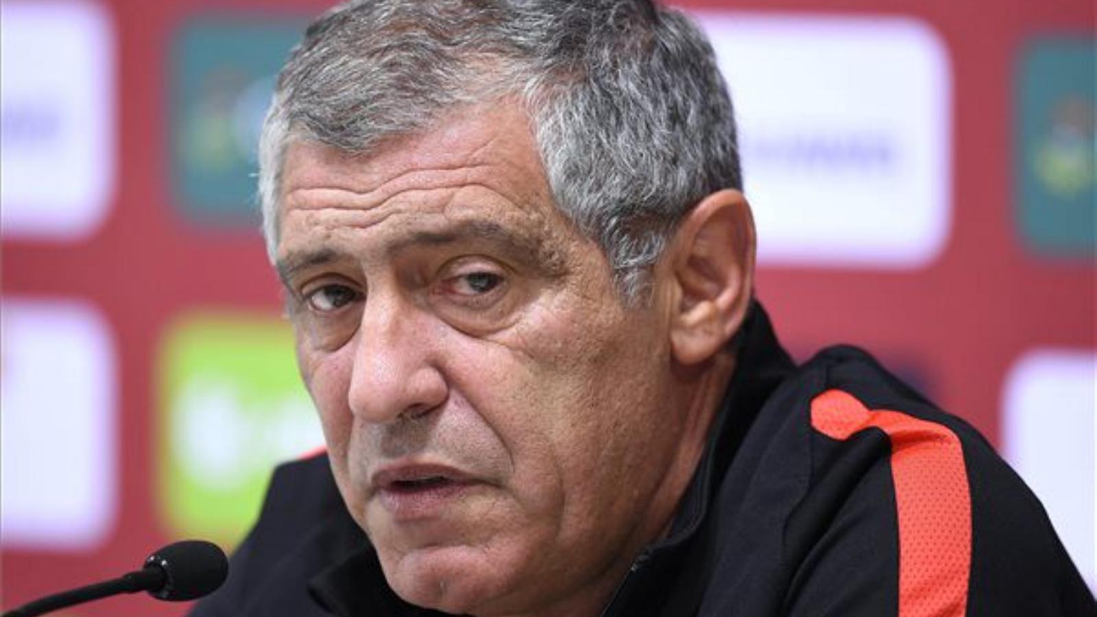 Fernando Santos vezetőedző. MTI Fotó: Kovács Tamás