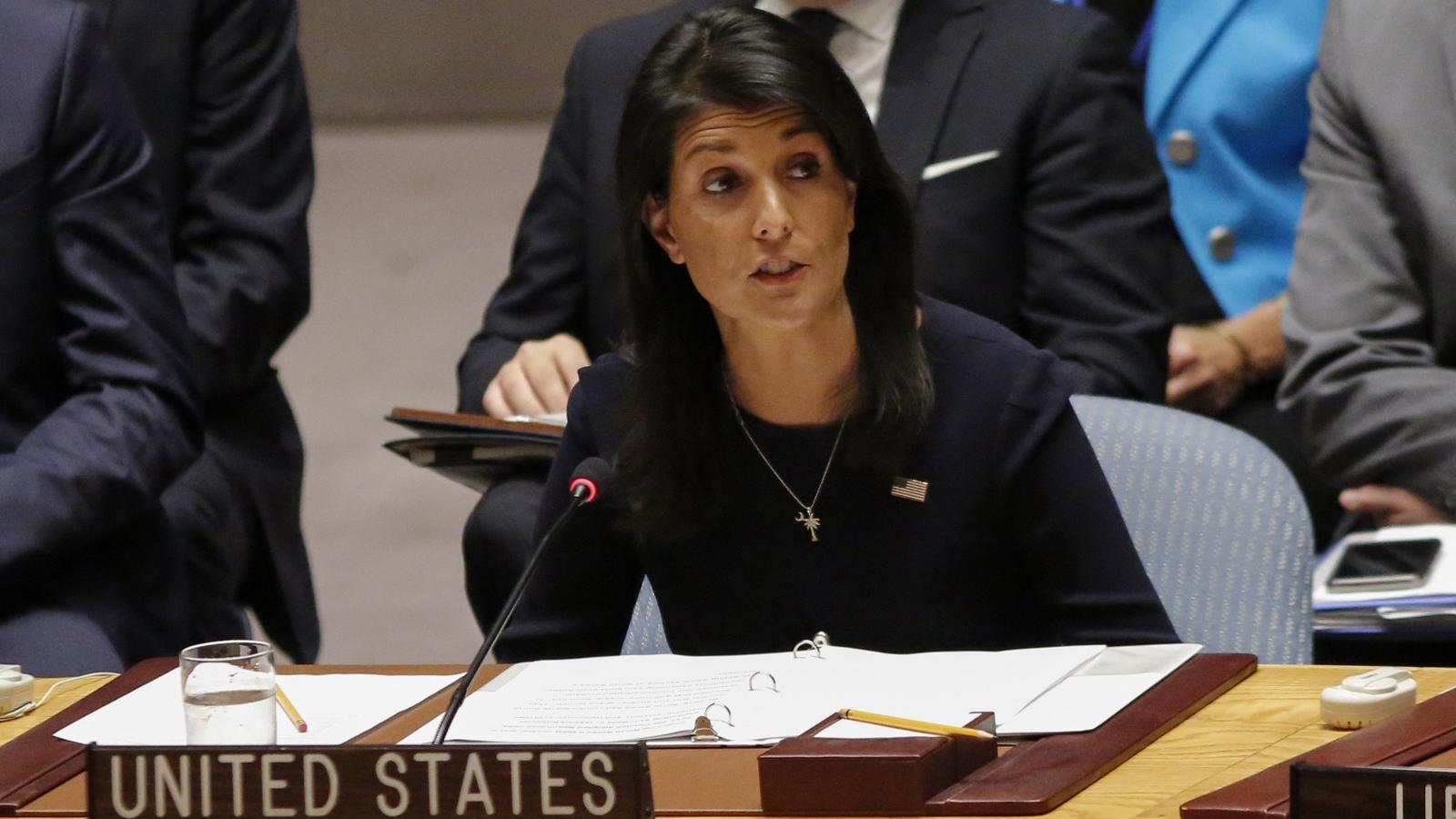 Nikki Haley FOTÓ: KENA BETANCUR / AFP