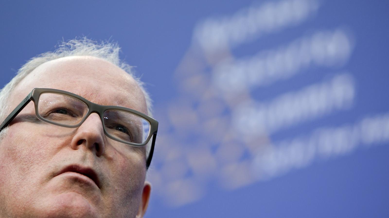 Frans Timmermans  FOTÓ: AFP