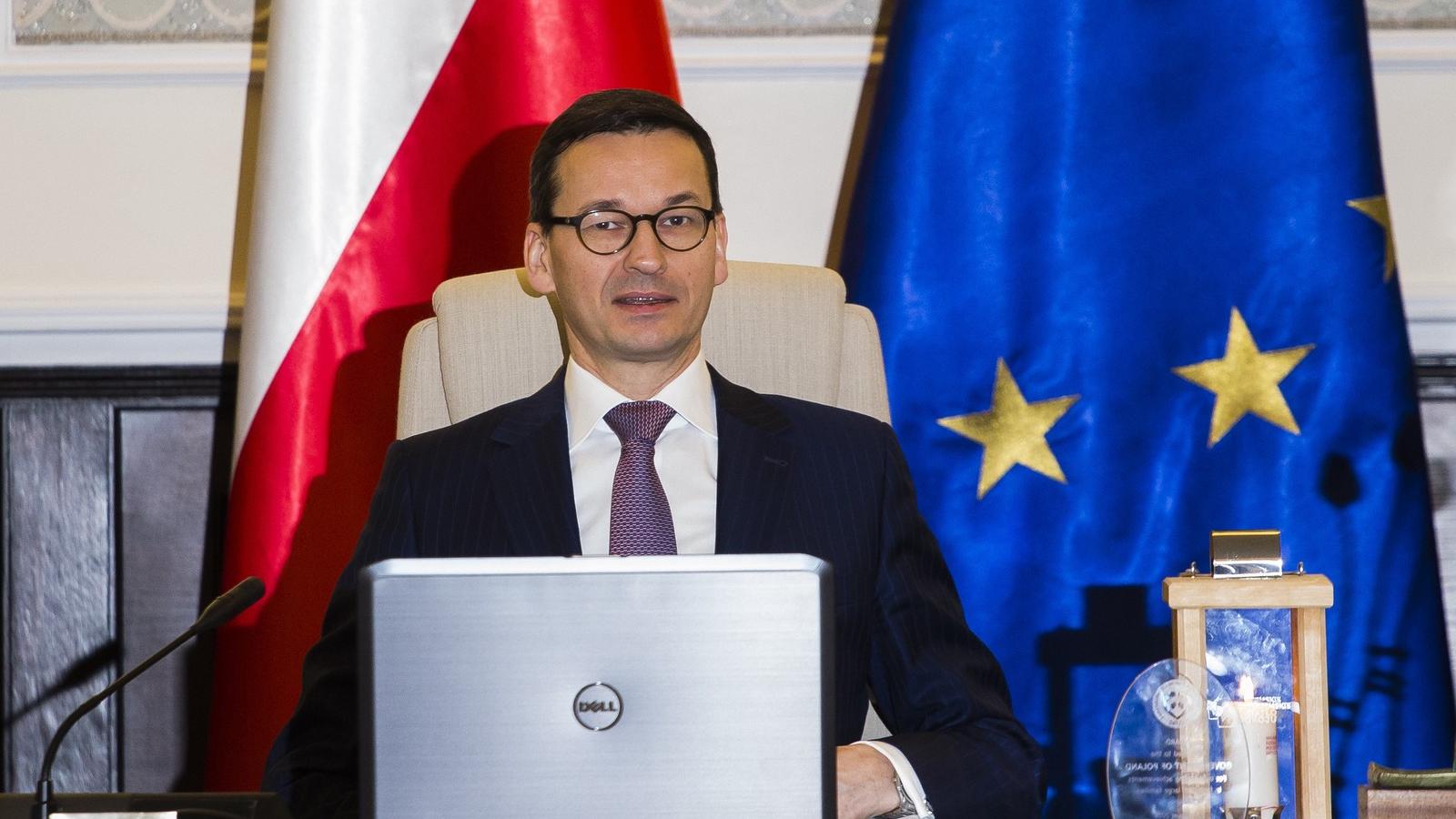 A lengyel miniszterelnök, Mateusz Morawiecki - AFP fotó