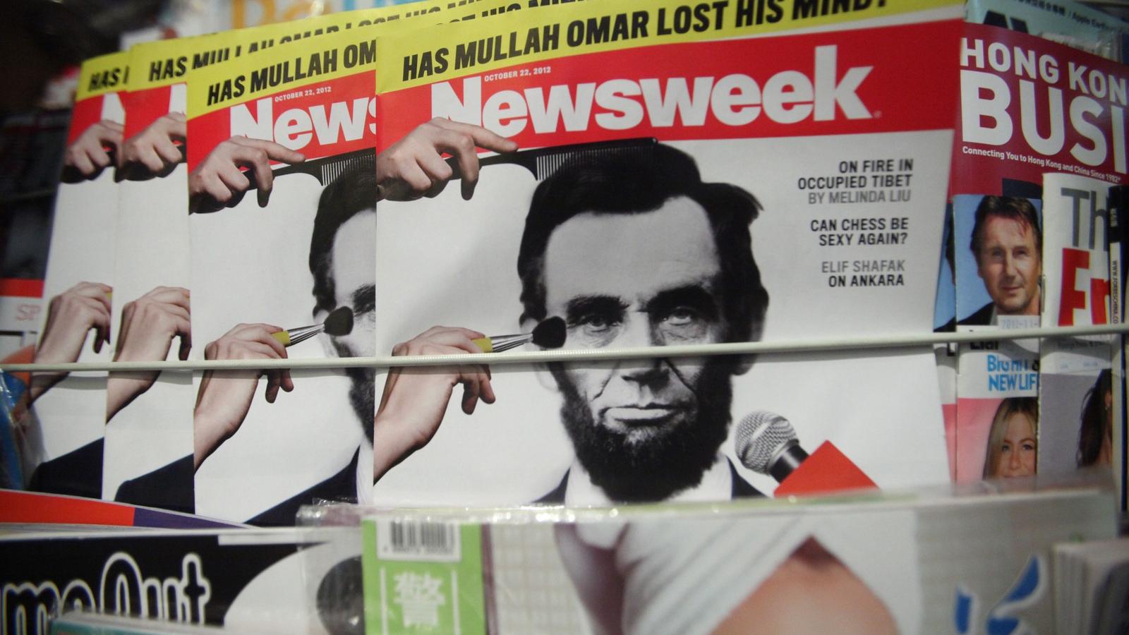 A Newsweek egy lapszáma. Fotó: EyePress News / EyePress 