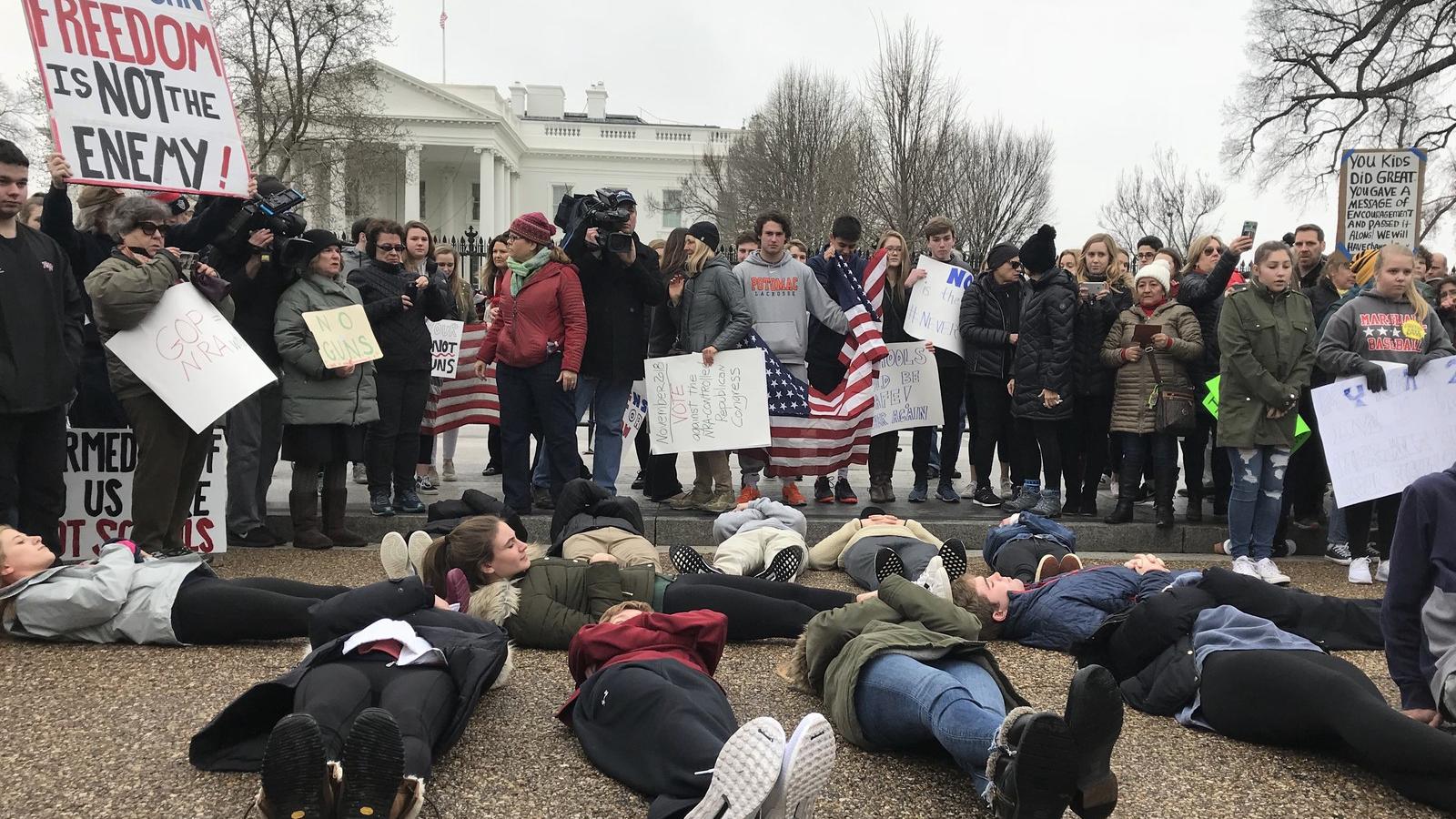 Washingtonban és Floridában spontán demonstrációkat tartottak Fotó: AFP/Abdulmonam Eassa