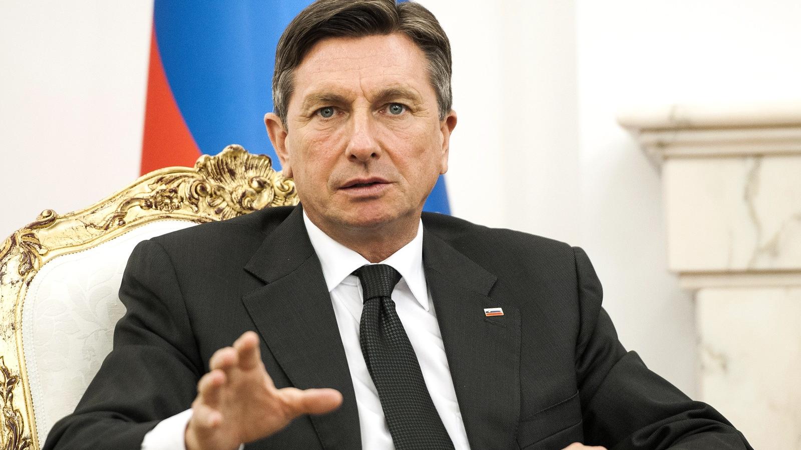 Borut Pahor szlovén elnök Fotó: AFP/Armend Nimani