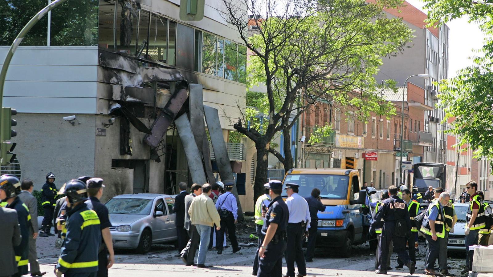 A 2005-ös robbantás helyszíne. Fotó: Javier SORIANO / AFP