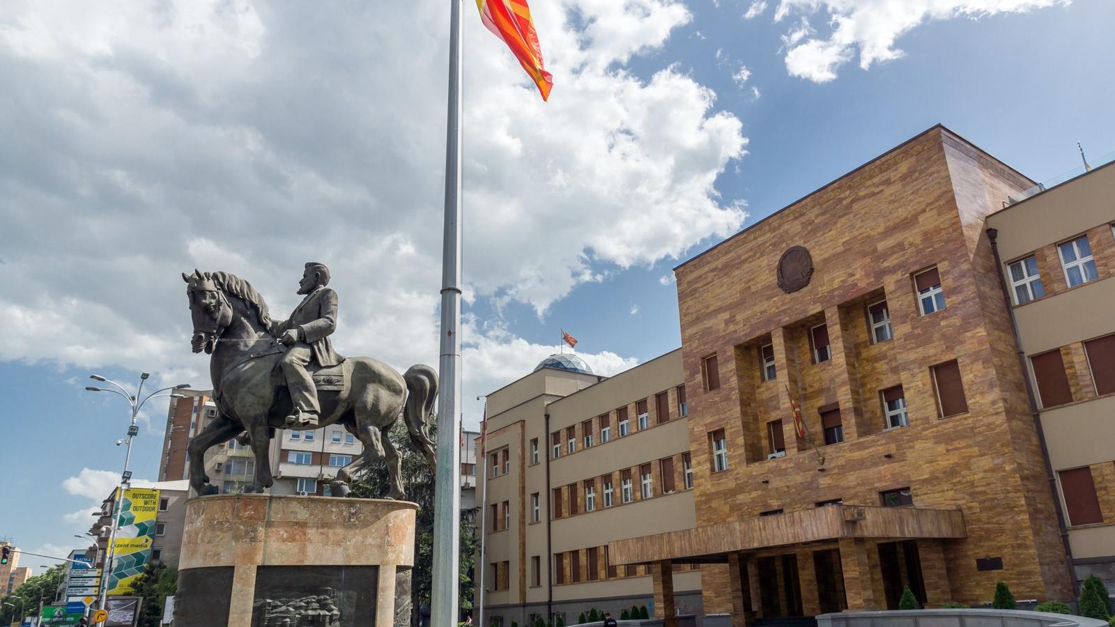 A macedón parlament. Illusztráció: Shutterstock